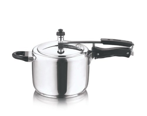 Vinod 3.5L Stainless Steel Pressure Cooker with Inner Lid & Sandwich Bottom - Perfect for Fast Cooking, Meal Prep & Indian Cuisine