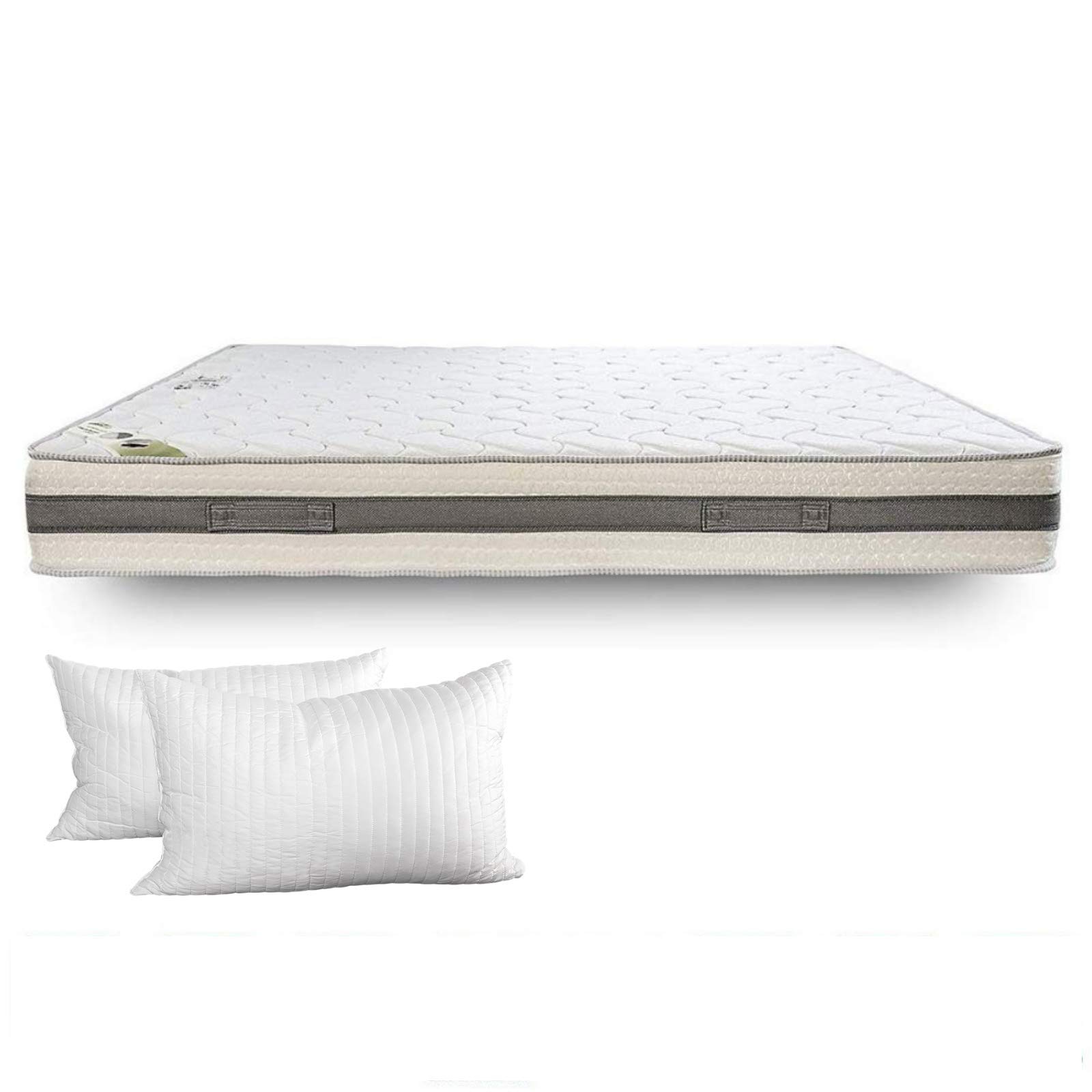 EvergreenWeb Orthopedic Memory Foam Mattress - 24cm Thick Ergonomic Support for Back Pain Relief | Perfect for Bedrooms, Guest Rooms & Dormitories