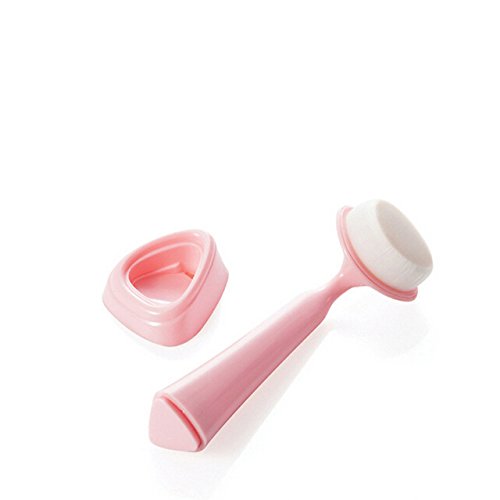 2017 Multifunction Facial Cleansing Brush Set - Soft Pink Skin Care & Massage Brush for Spa, Makeup Removal & Deep Cleansing | Perfect for Daily Skincare Routine & Professional Makeup Application