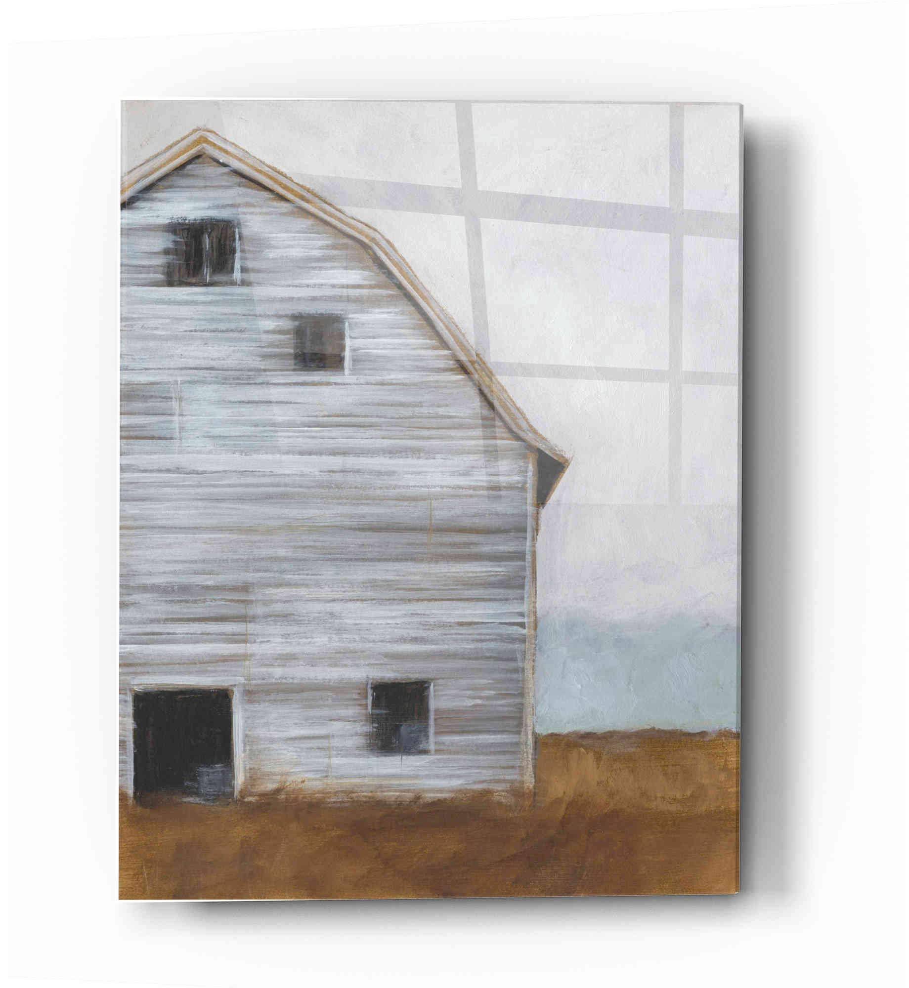 Ethan Harper 'Abandoned Barn I' Acrylic Glass Wall Art Print - 16x24 Inches - Modern Farmhouse Decor for Living Room, Bedroom & Office