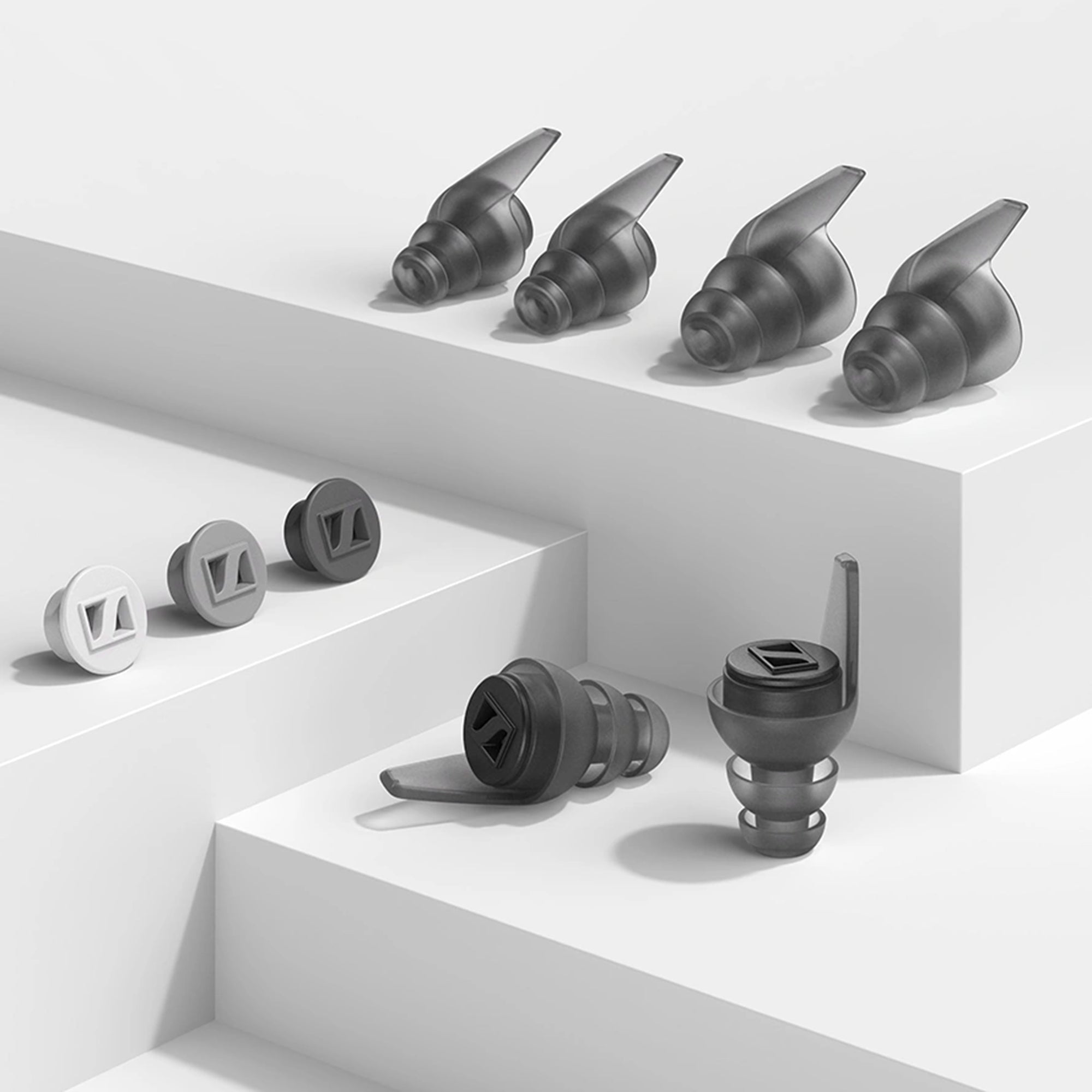 Sennheiser SoundProtex Plus Hearing Protection Earplugs - Noise Reduction Ear Plugs for Concerts, Shooting, Construction & Industrial Work (High Fidelity Hearing Protection)