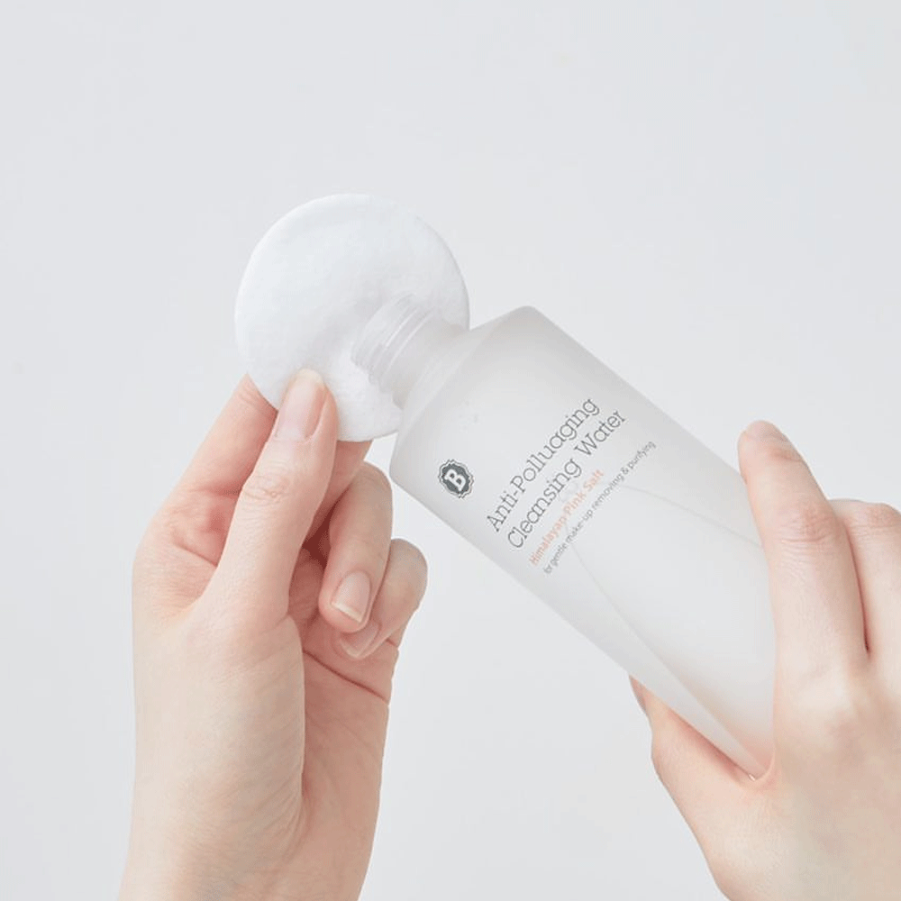 BLITHE Anti-Pollution Cleansing Water 250ml - Gentle Facial Cleanser for Deep Pore Cleansing & Makeup Removal - Perfect for Daily Skincare & Travel