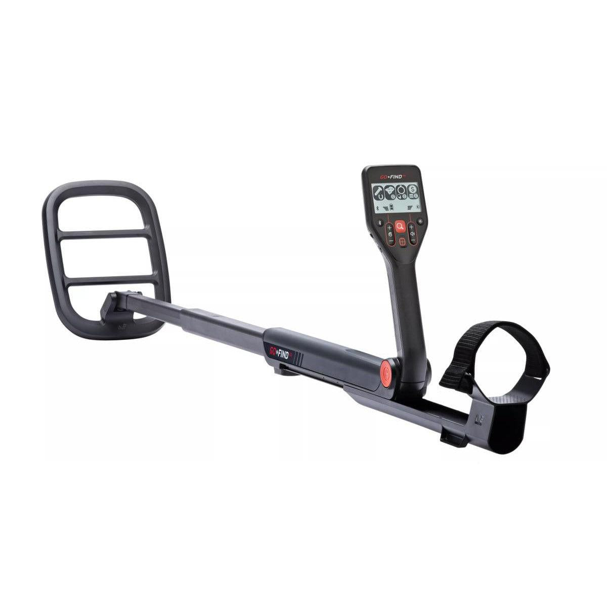 Minelab Go Find 66 Waterproof Metal Detector with LCD Display - Perfect for Treasure Hunting, Beach Combing & Outdoor Adventures