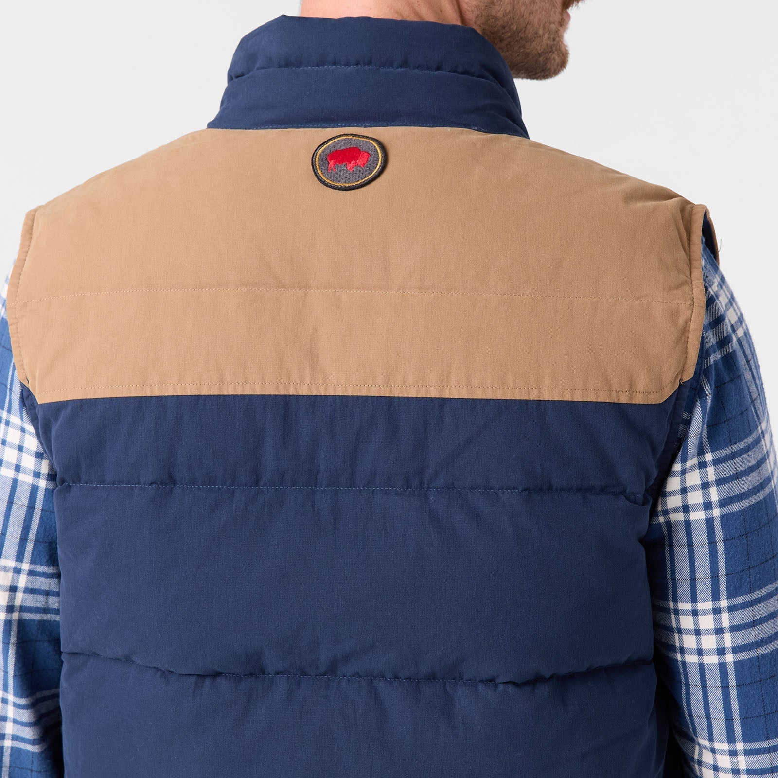 Ryker Peak Down Vest for Men - Lightweight Warm Puffer Jacket for Outdoor Hiking & Winter Travel - Water-Resistant Insulated Coat for Camping, Skiing & Cold Weather Activities
