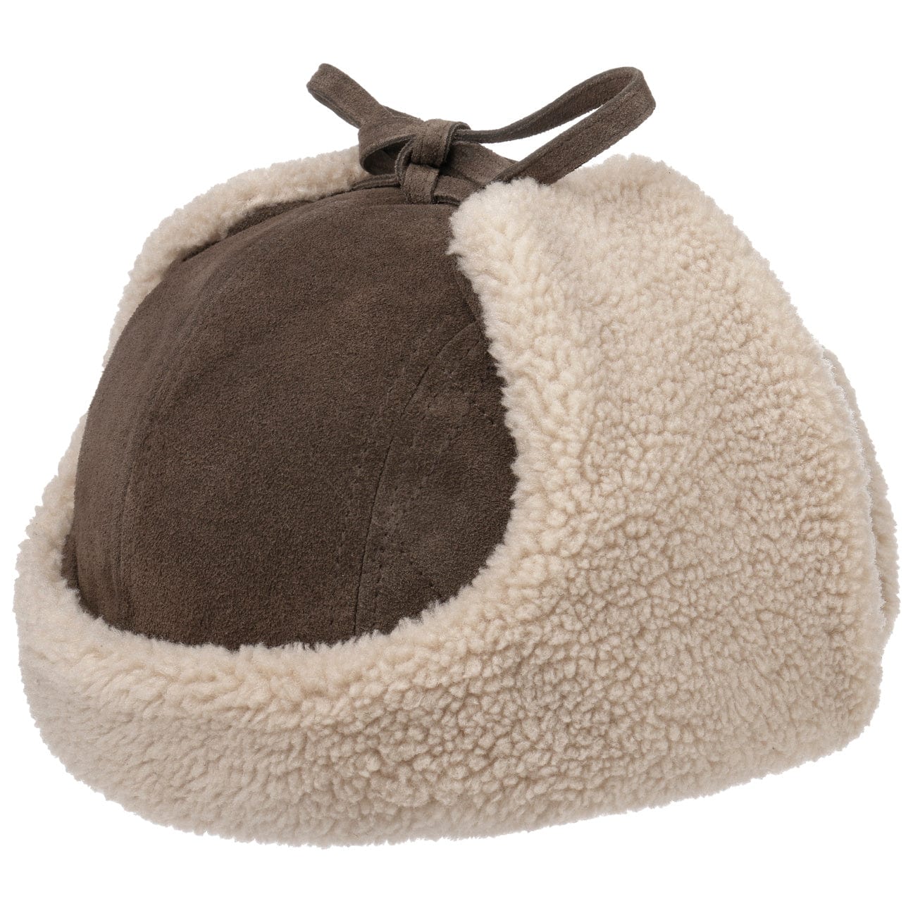 Stetson Calf Split Trapper Hat - Warm Winter Fur Hat for Men & Women - Perfect for Hunting, Skiing, and Outdoor Adventures