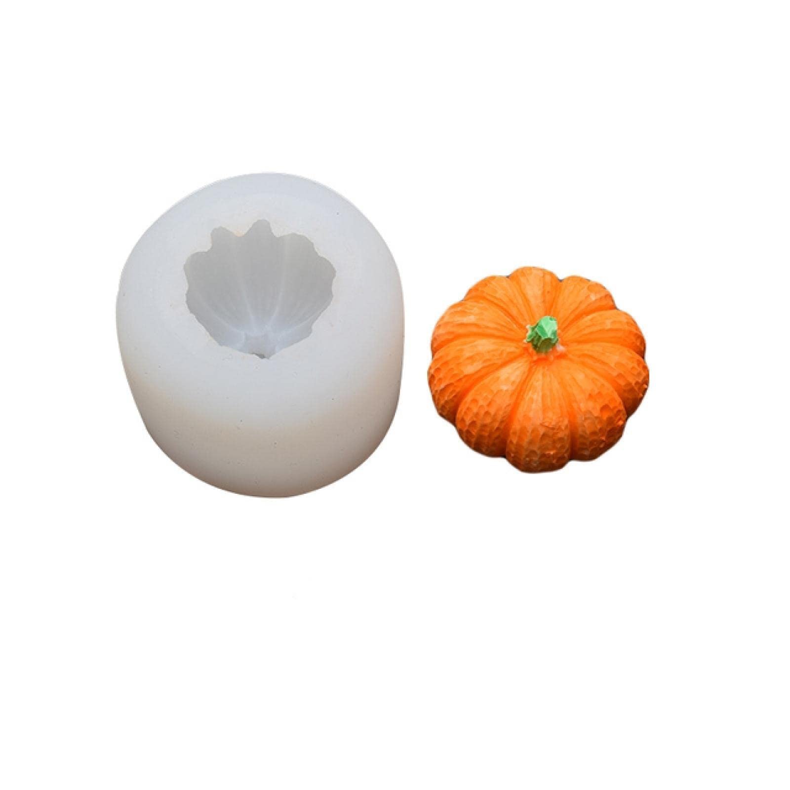 Halloween Pumpkin Fondant Molds - 3-Piece Chocolate & Cake Decorating Set for DIY Baking, Clay Crafts, and Plaster Creations | Perfect for Halloween Treats, Cupcake Toppers, and Fall-Themed Desserts