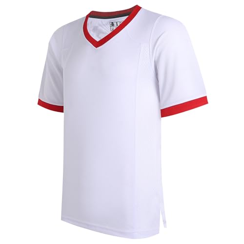 Red Neck-white Jersey