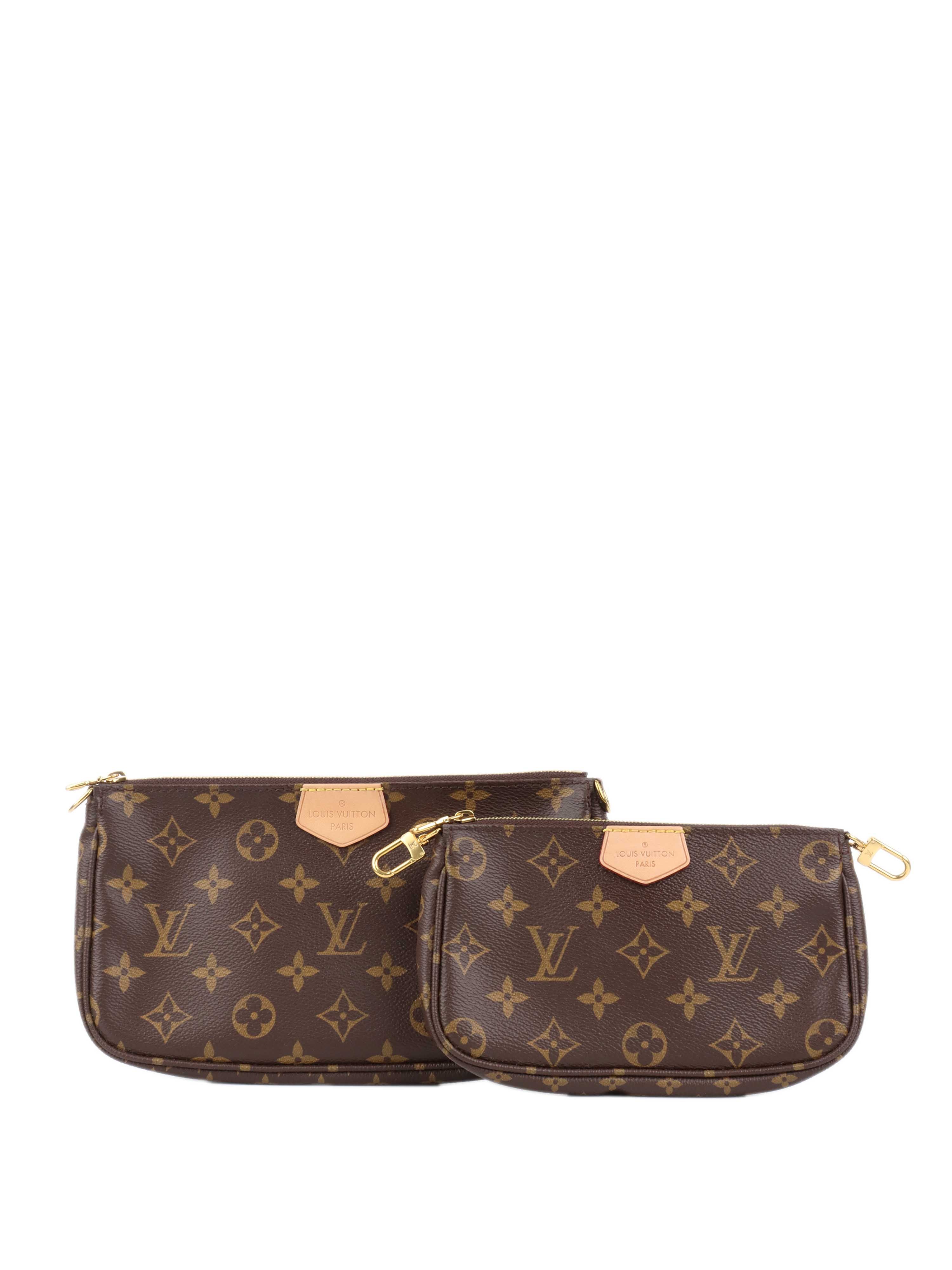 Louis Vuitton Multi Pochette Accessories Bag - Crossbody Purse with Removable Straps & Pouches - Perfect for Travel, Work & Everyday Use