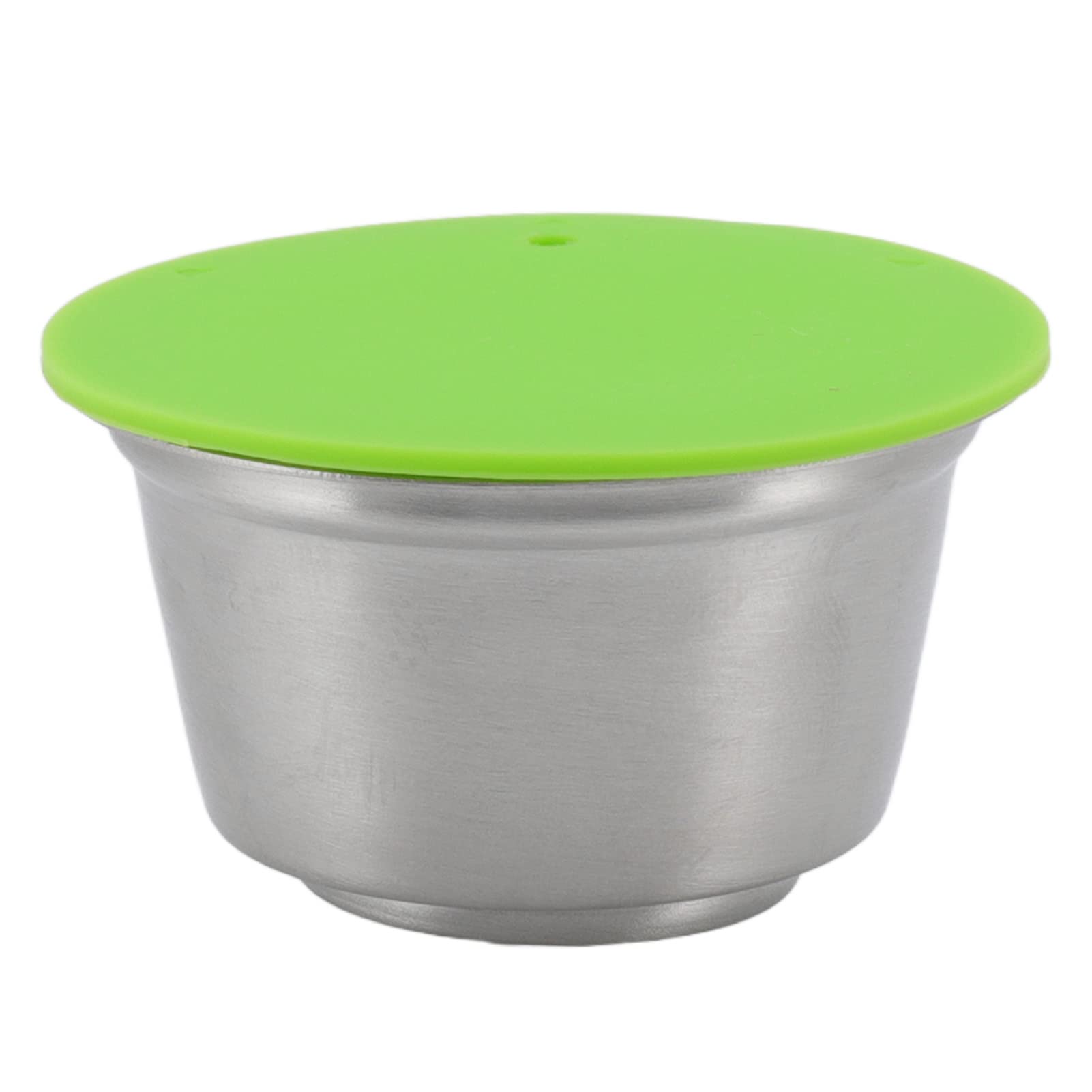 Tgoon Reusable Coffee Pod - 40ml Eco-Friendly Silicone Coffee Filter with Lid for Keurig K-Cup Brewers - Perfect for Office, Home & Travel (Green)