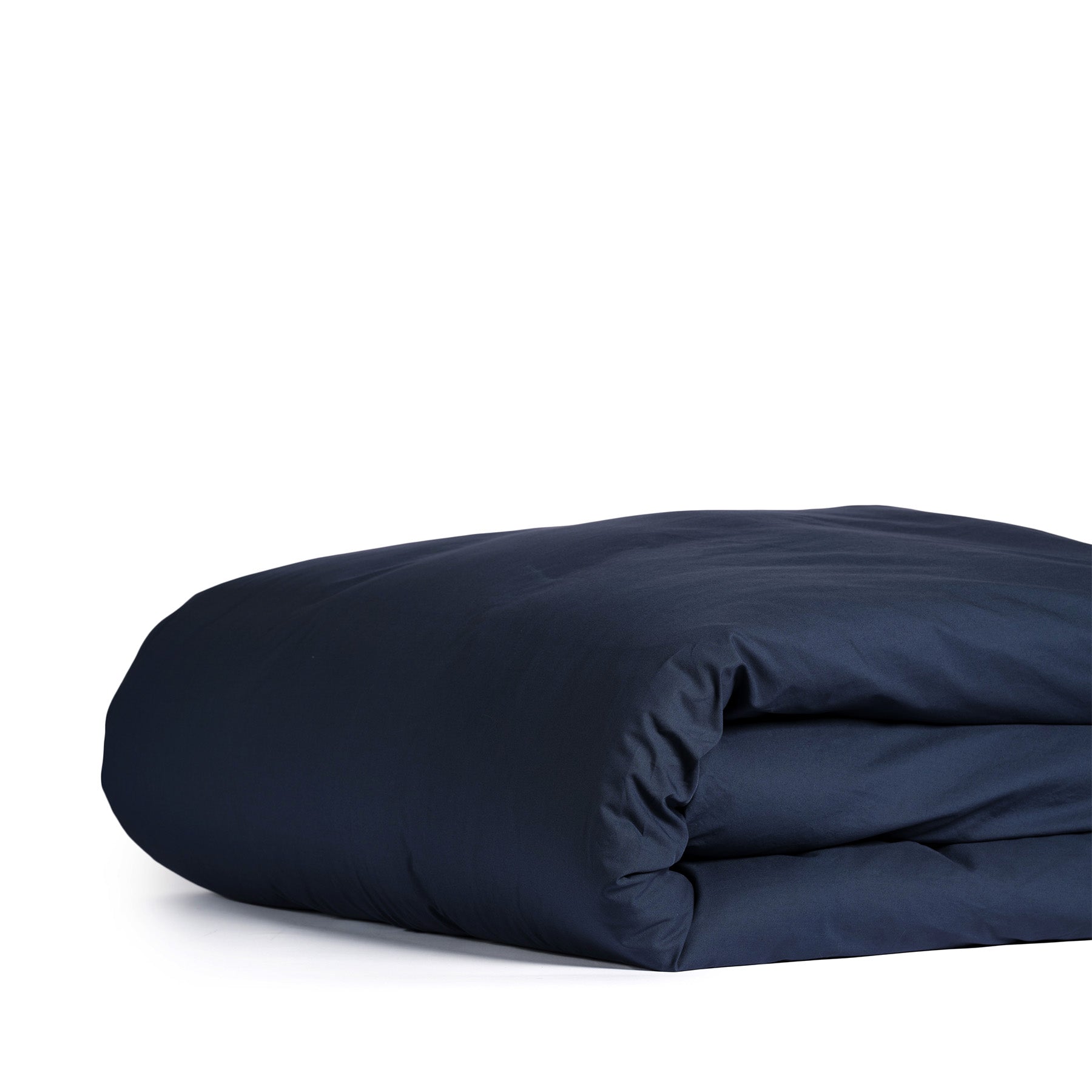 Premium 100% Cotton Percale Duvet Cover Set - Distant Blue - Soft & Breathable Bedding for All Seasons - Perfect for Master Bedroom, Guest Room & Hotel Style Decor