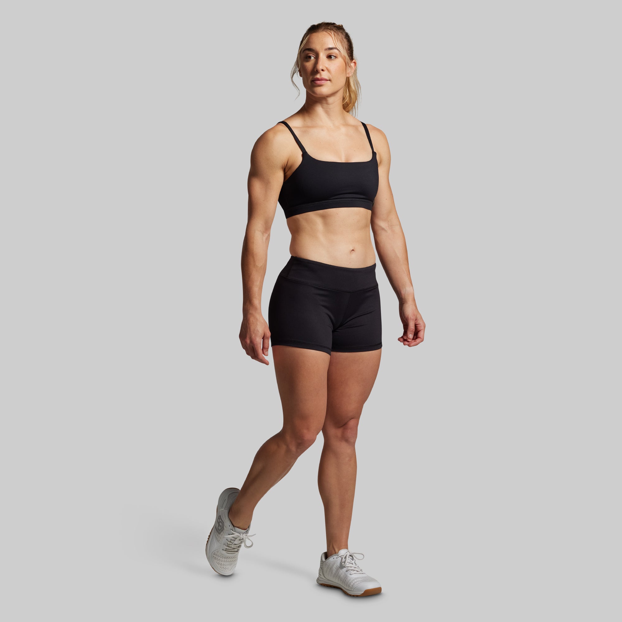 Double Take Booty Short Set - High Waisted Workout Shorts for Women (Black) | Perfect for Gym, Yoga & Summer Outfits
