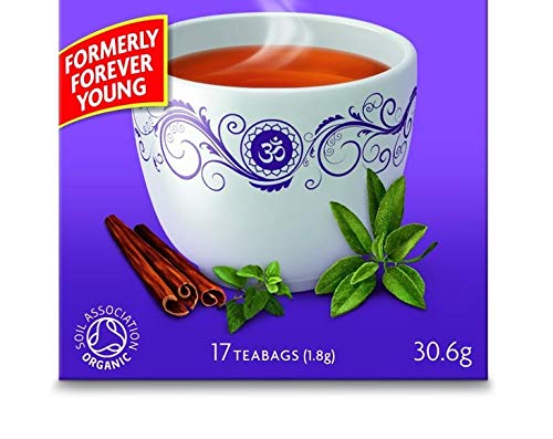 Yogi Tea Forever Young Herbal Tea - 17 Tea Bags (Pack of 6) | Antioxidant Blend with Hibiscus & Rose Hips | Perfect for Morning Energy & Evening Relaxation