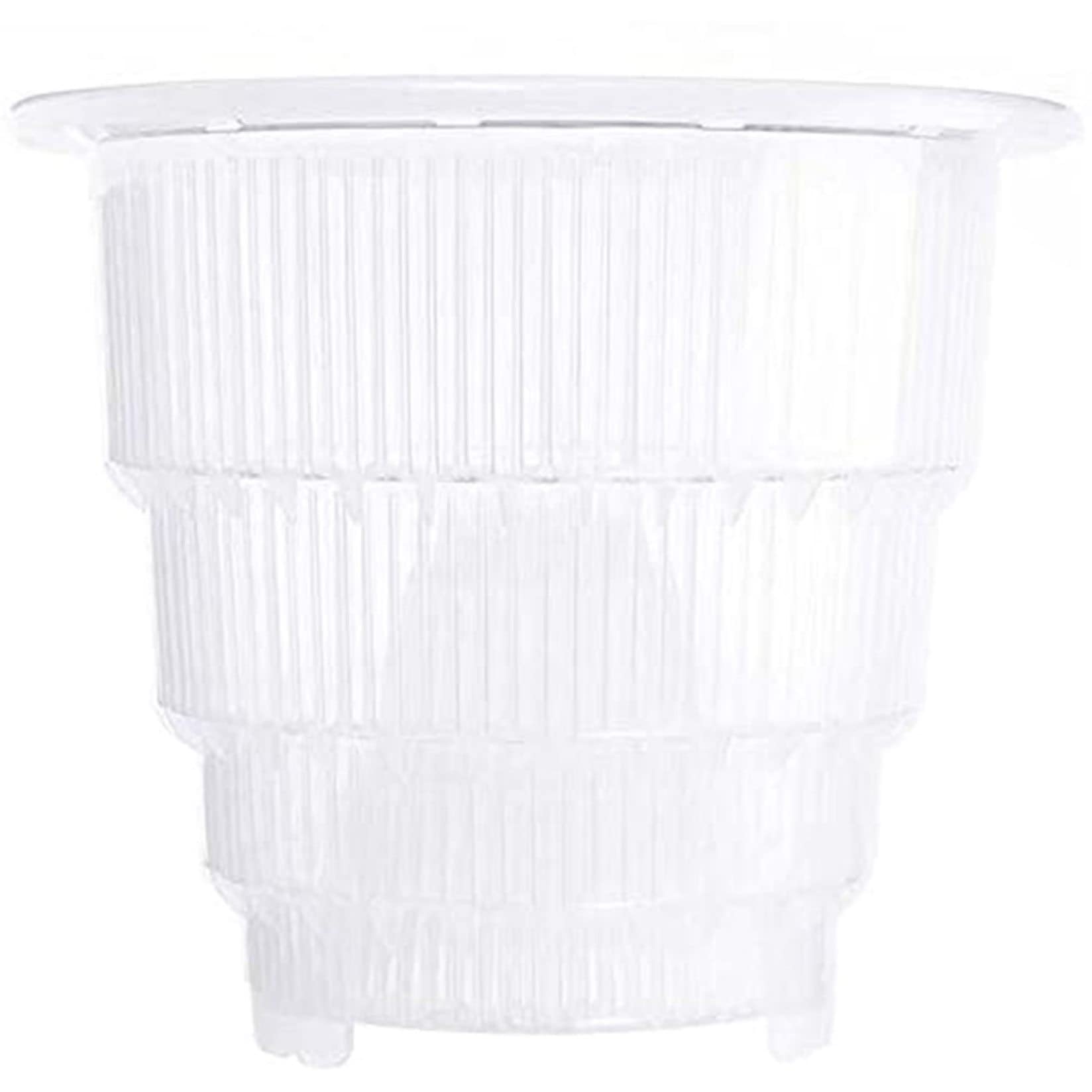 Breathable Plastic Orchid Pot with Drainage Holes - Ideal for Indoor Plants, Home Garden, Balcony & Desktop Decor | Perfect for Orchids, Succulents & Houseplants