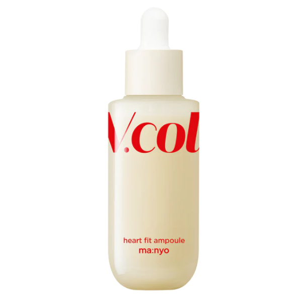 Manyo Factory V Collagen Heart Fit Ampoule - Anti-Aging Face Serum for Wrinkles & Firming - Korean Skincare for Dry & Sensitive Skin - Perfect for Night Routine & Daily Hydration