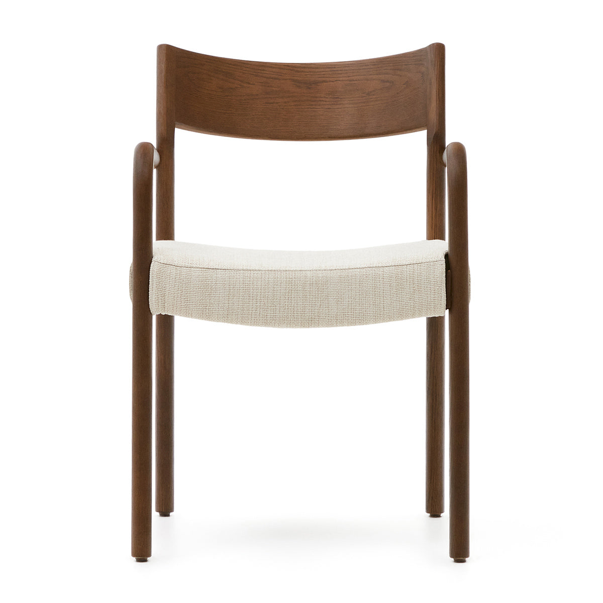 Falconera Modern Dining Chair - Sturdy Wooden Kitchen Chair with Upholstered Seat - Perfect for Dining Room, Kitchen, and Home Decor