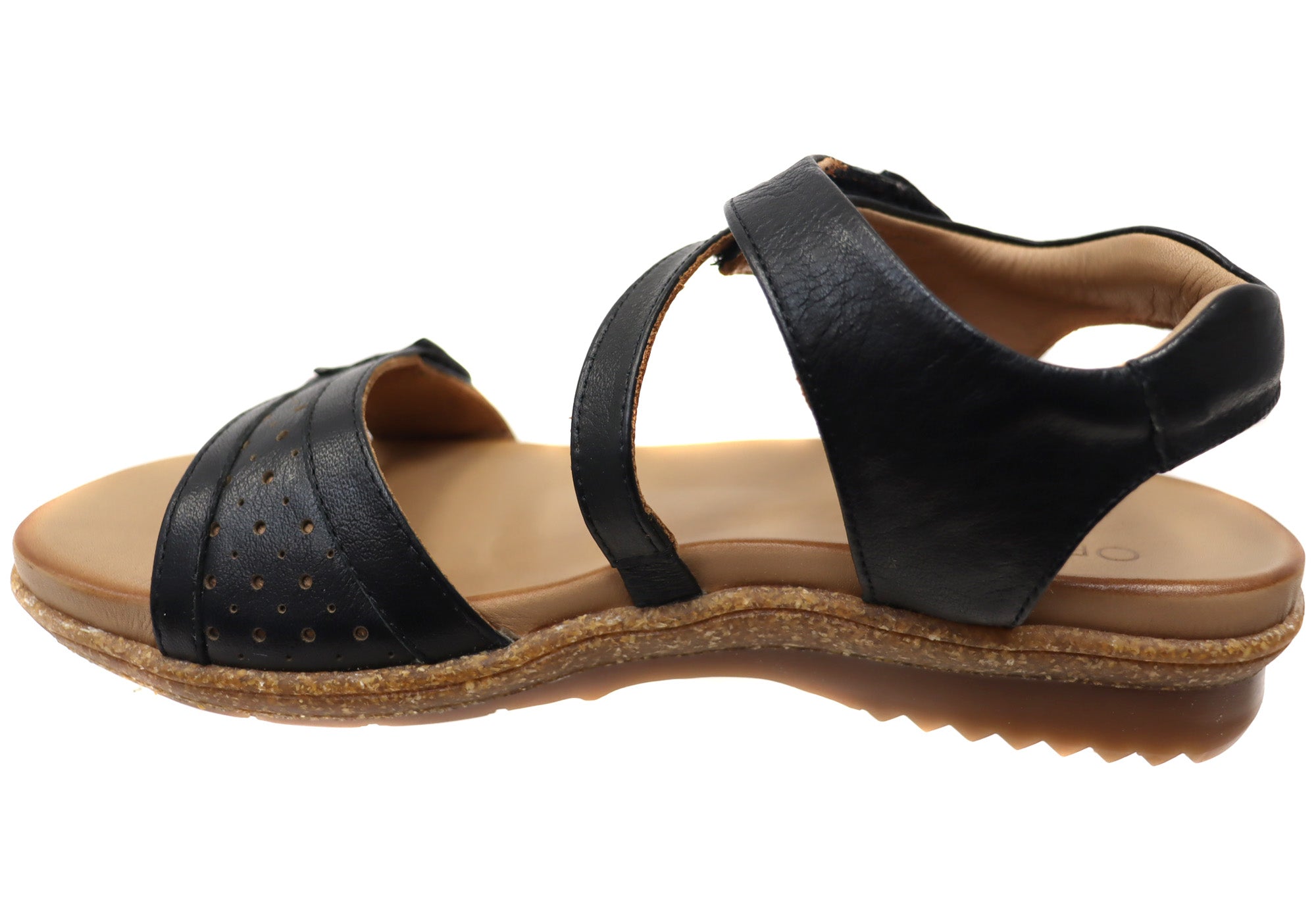 Orizonte Sorrento Women's Comfortable Leather Sandals - European Style Summer Casual Shoes for Beach, Vacation & Daily Wear
