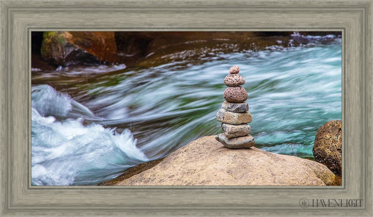 Cairn Meditation Stones - Natural Balancing Stones for Mindfulness, Stress Relief & Yoga - Perfect for Home, Office & Outdoor Meditation Practice