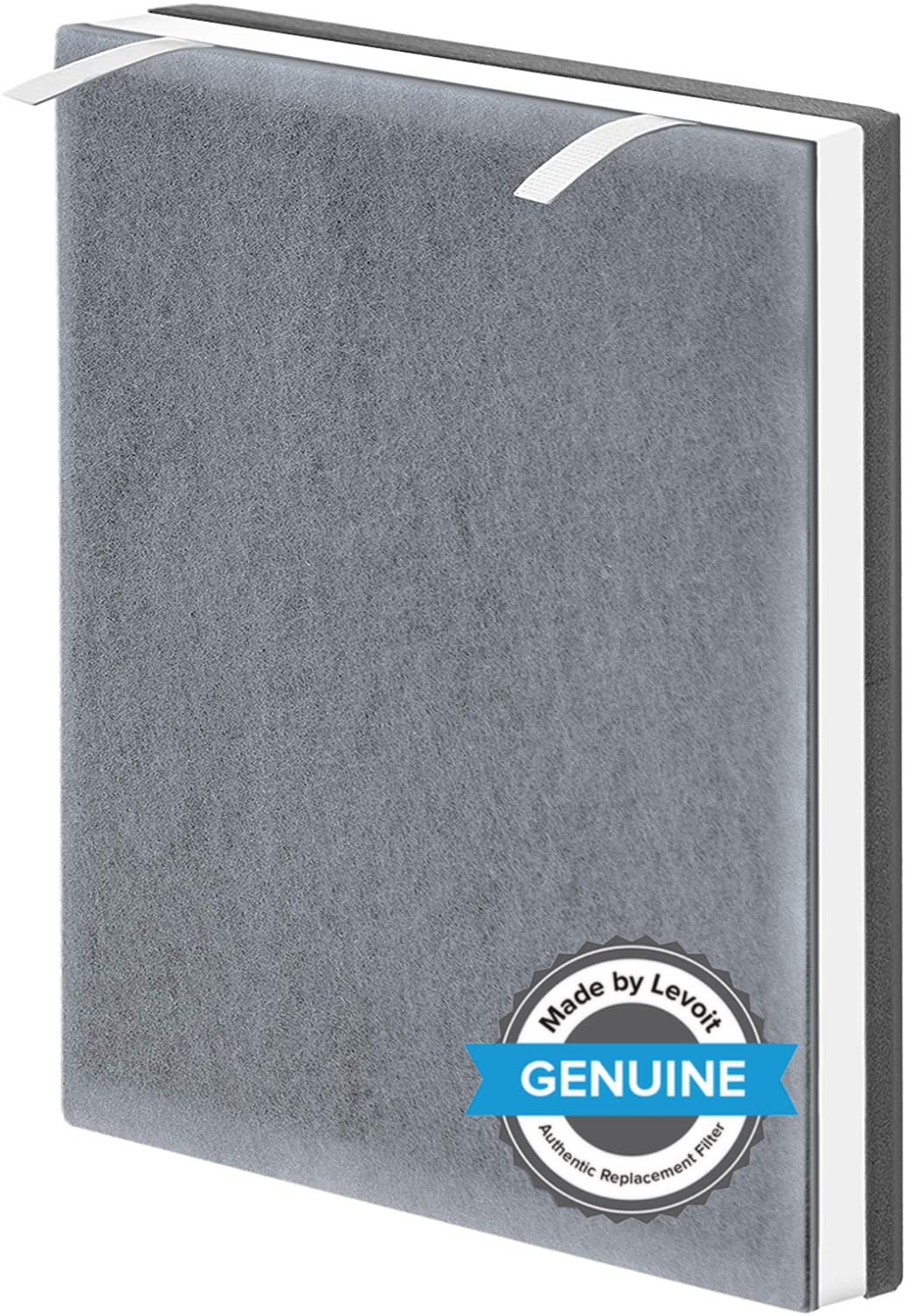 LEVOIT Vital100 Air Purifier Replacement Filter - HEPA & Activated Carbon Combo for Allergens, Dust, Smoke - Vital 100-RF (1 Pack, White) - Perfect for Bedrooms, Living Rooms & Offices