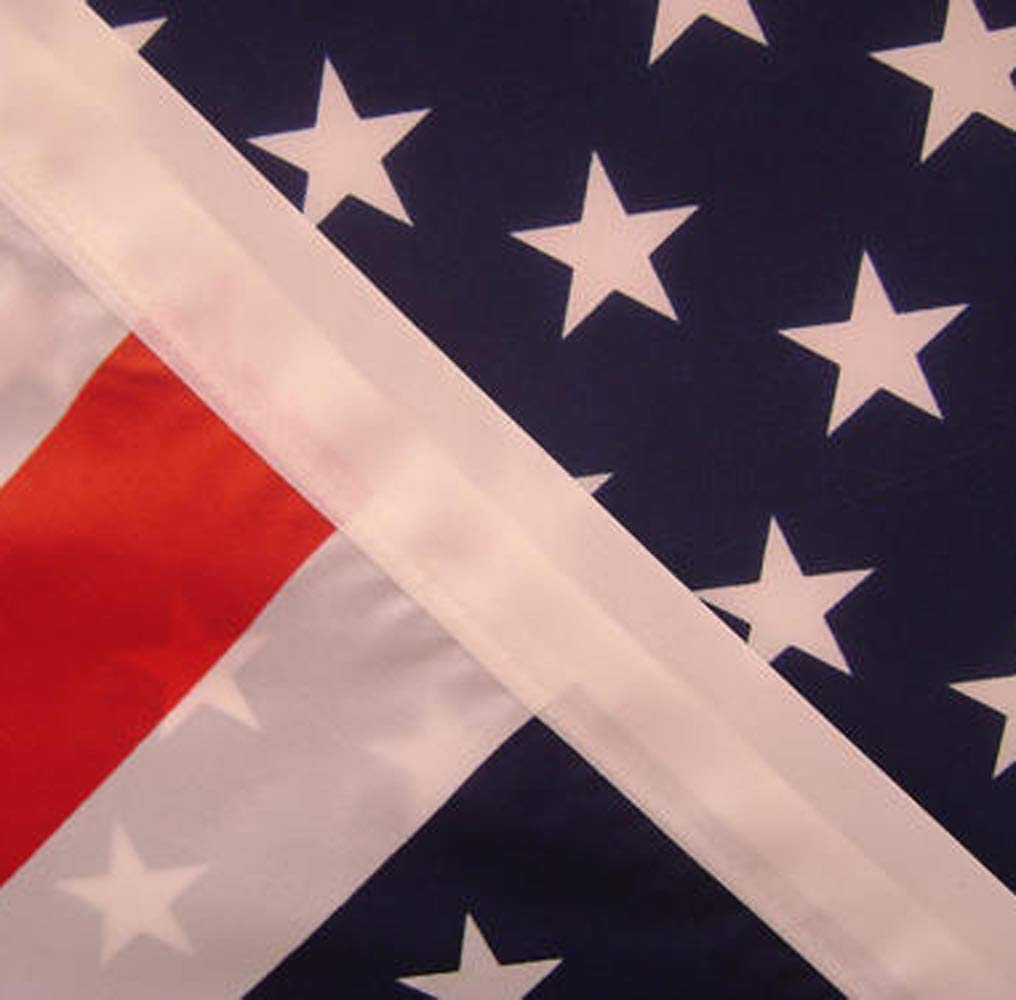 Premium American Flag 3x5FT - 100% Polyester with Brass Grommets & Reinforced Canvas Header - USA Made Outdoor/Indoor Flag for Home, Business & Events - Durable All-Weather US Flag for Patio, School & Government Buildings