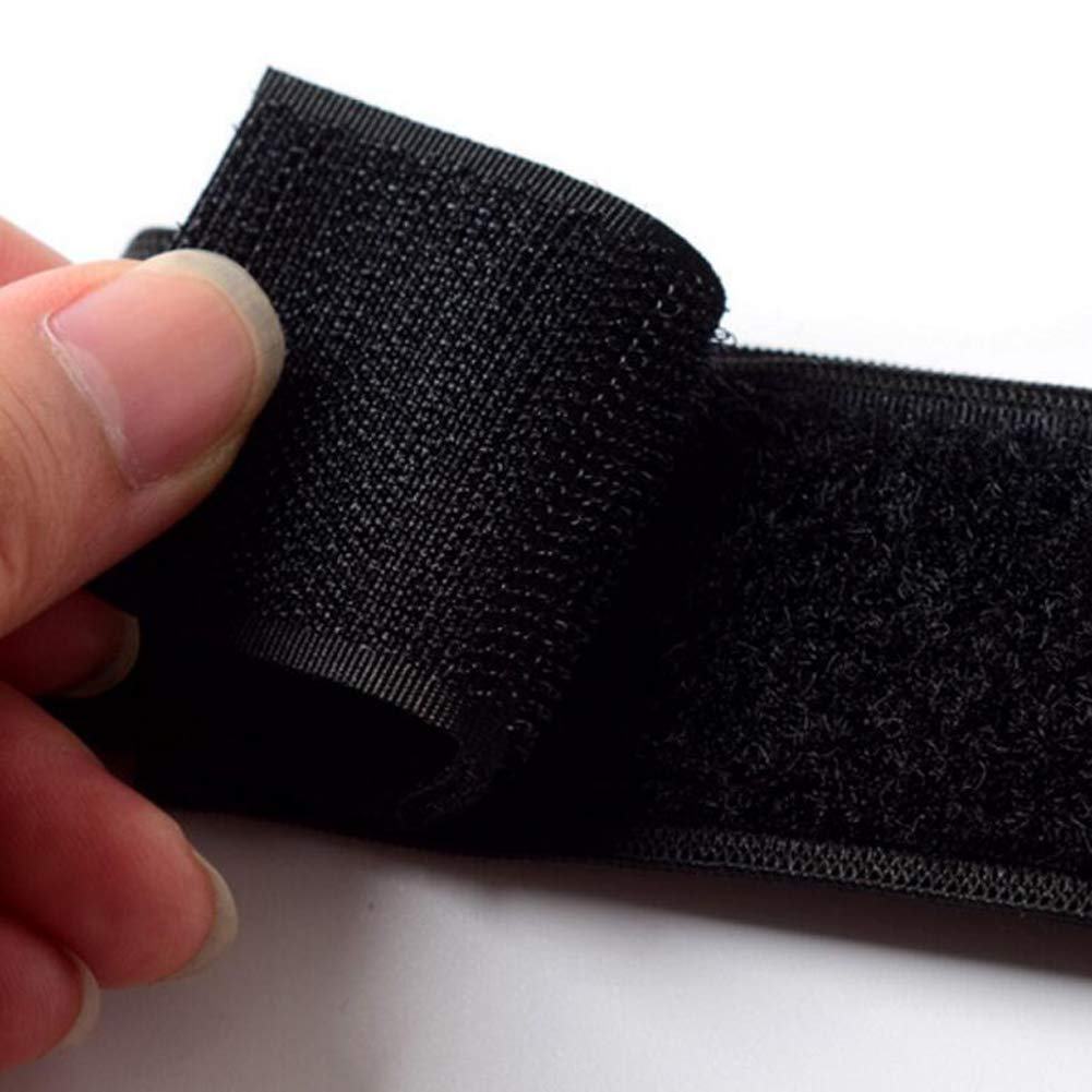 **Catheter Leg Band Holder - Anti-Slip Catheter Strap with Fixation Tape for Urinary Incontinence Supplies | Secure & Comfortable Tube & Bag Holder (Black) - Ideal for Daily Use, Travel & Post-Surgery Care**