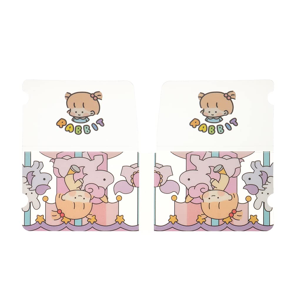 Waterproof Cartoon Storage Box - Travel Organizer Container for Face Coverings & Accessories (Type B) | Perfect for Travel, Home & Office Organization