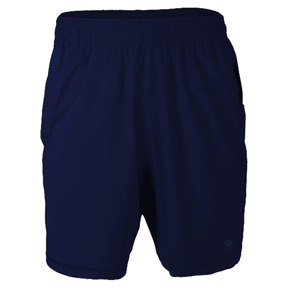 Men's SB Sport Game 7 Inch Tennis Shorts - Breathable Quick-Dry Athletic Shorts for Men in Navy Blue | Perfect for Tennis, Running, Gym & Casual Wear