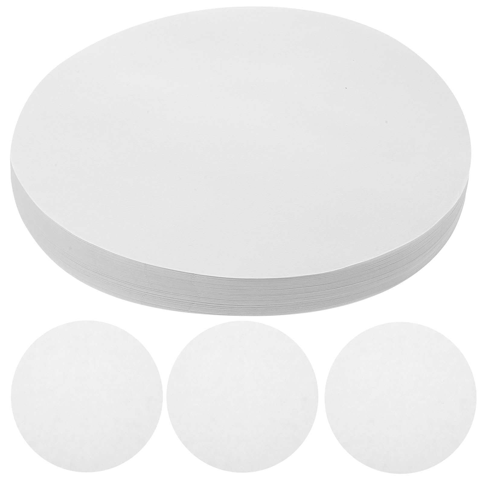 High-Quality 18cm Round Filter Paper - Medium Flow Lab Filter Paper for Chemical Analysis & Testing (100 PCS) - Perfect for Laboratory Experiments, Filtration Processes & Scientific Research