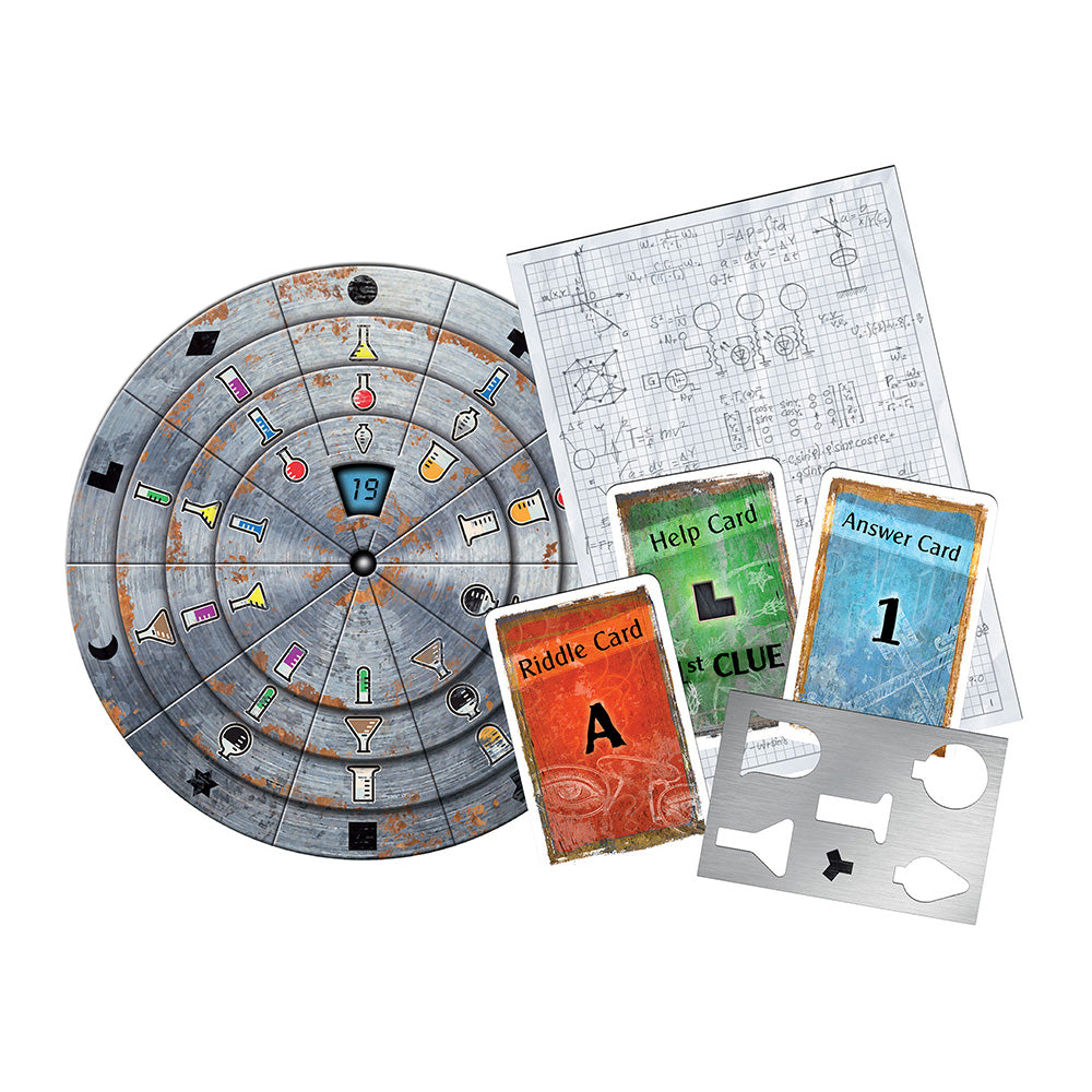 EXIT: The Secret Lab - Escape Room Board Game for Adults & Teens | Mystery Puzzle Adventure for Family Game Night & Parties | Perfect for Team Building & Brain Teasers