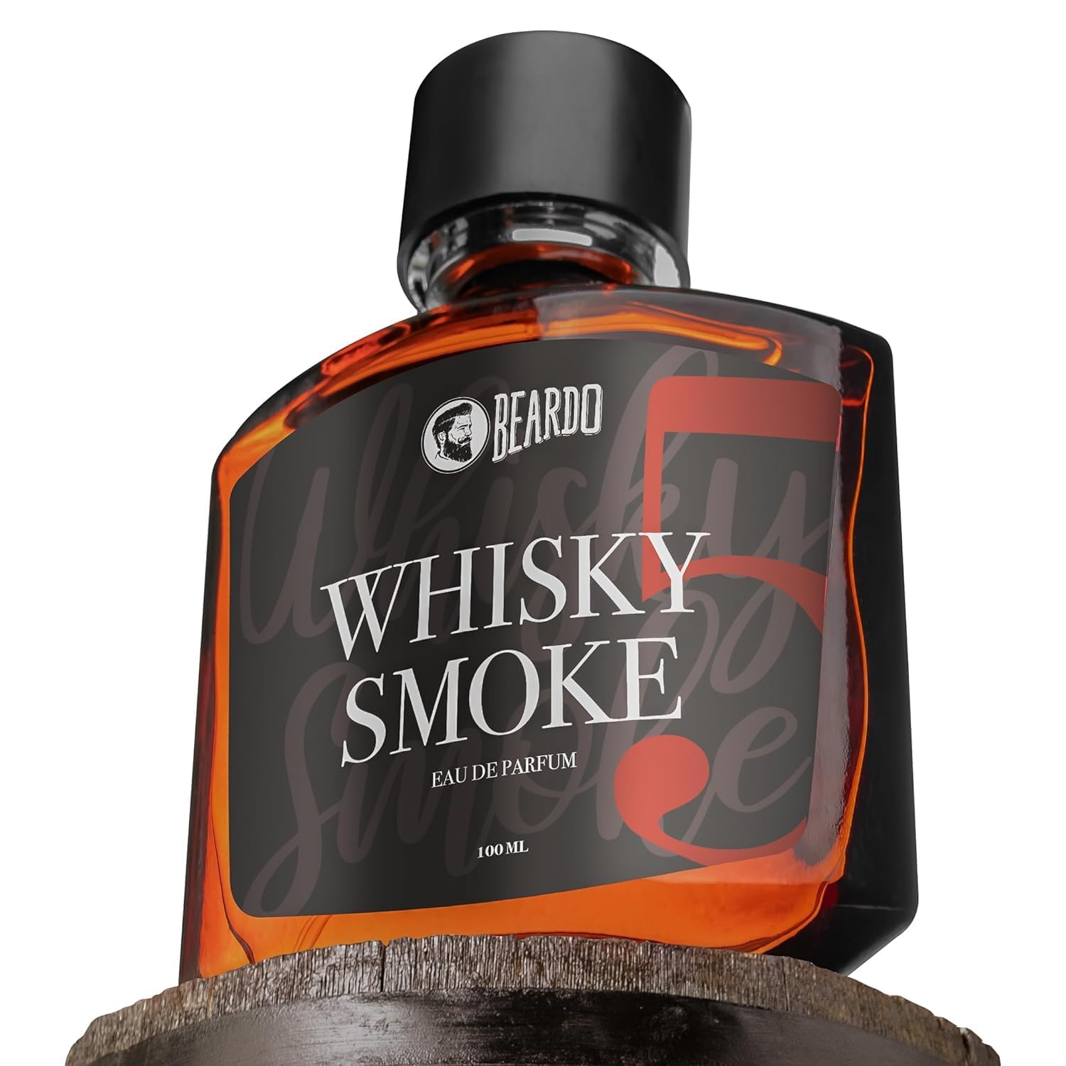 Beardoo Whisky Smoke Cologne for Men - 100ml Spicy Woody Oudh Eau de Parfum | Long Lasting Men's Fragrance | Date Night & Evening Wear Body Spray | Perfect for Romantic Dinners, Nightclubs & Special Occasions