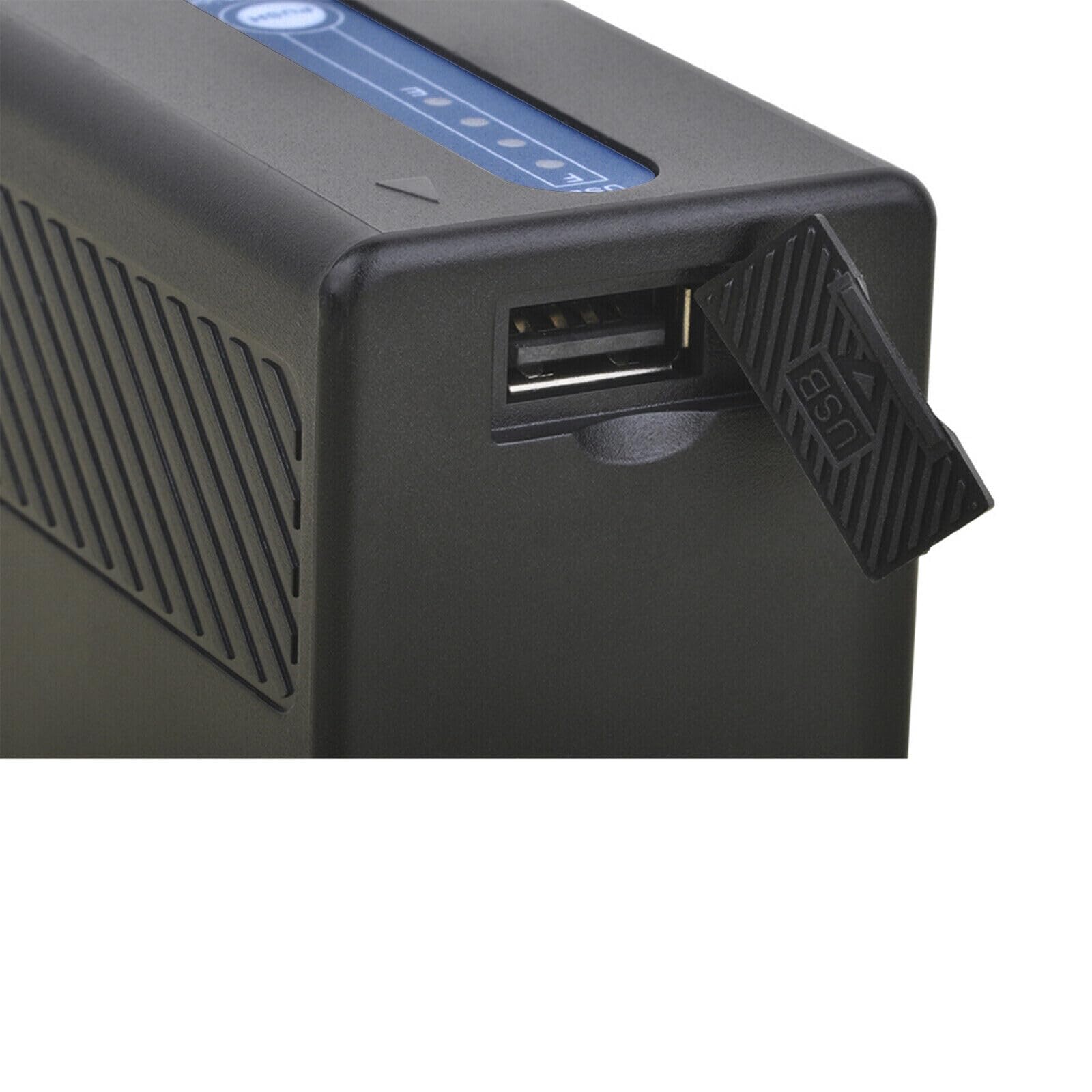 Kastar BP-A68 Battery & Dual D-Tap Fast Charger for Canon EOS C200/C200B/C220B/C300 Mark II Cinema Cameras - Professional Power Solution for Filmmaking, Documentary & Live Event Shooting