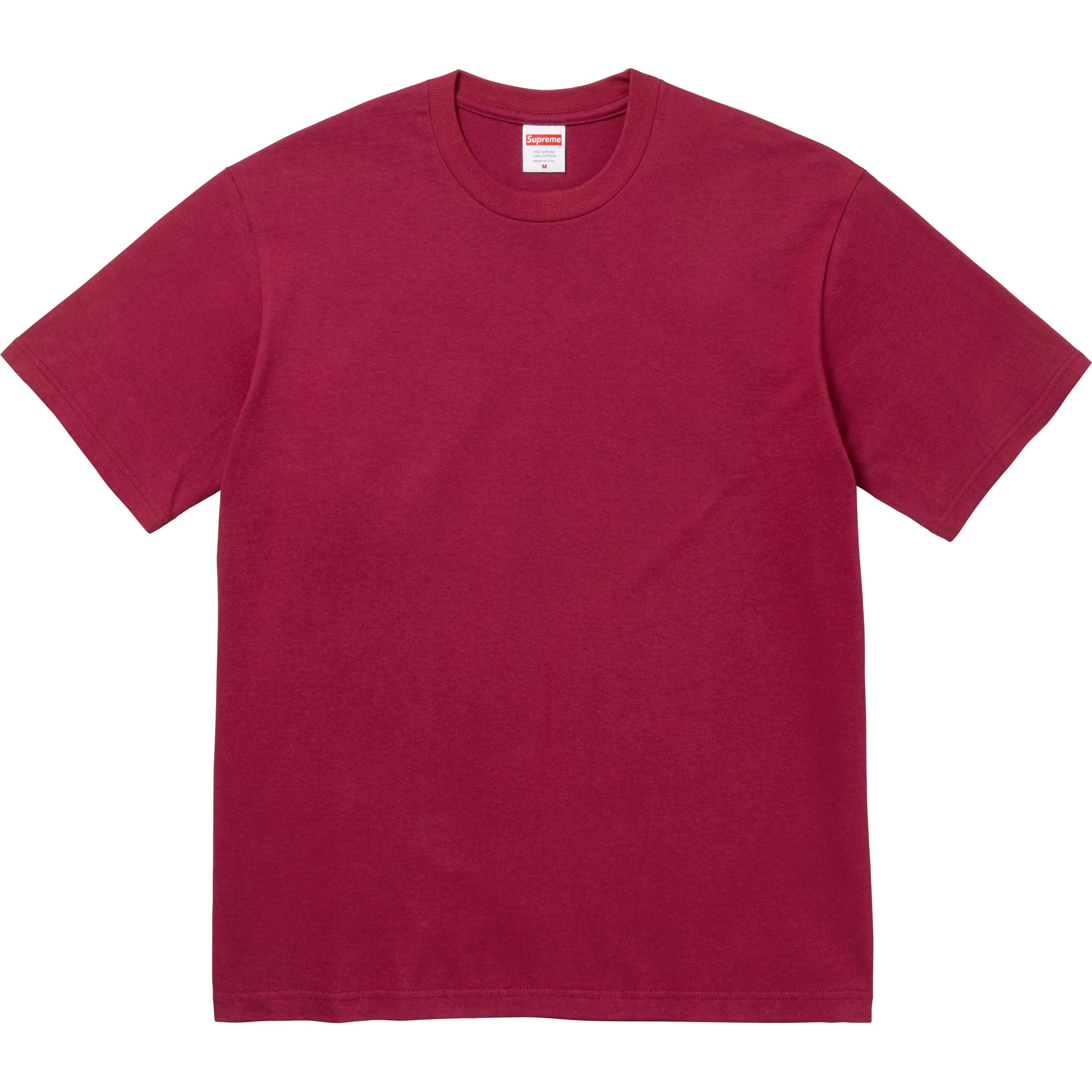 Supreme Backwards Logo Tee in Cardinal Red - Stylish Streetwear for Men & Women | Perfect for Casual Outfits, Urban Fashion, and Street Style Looks