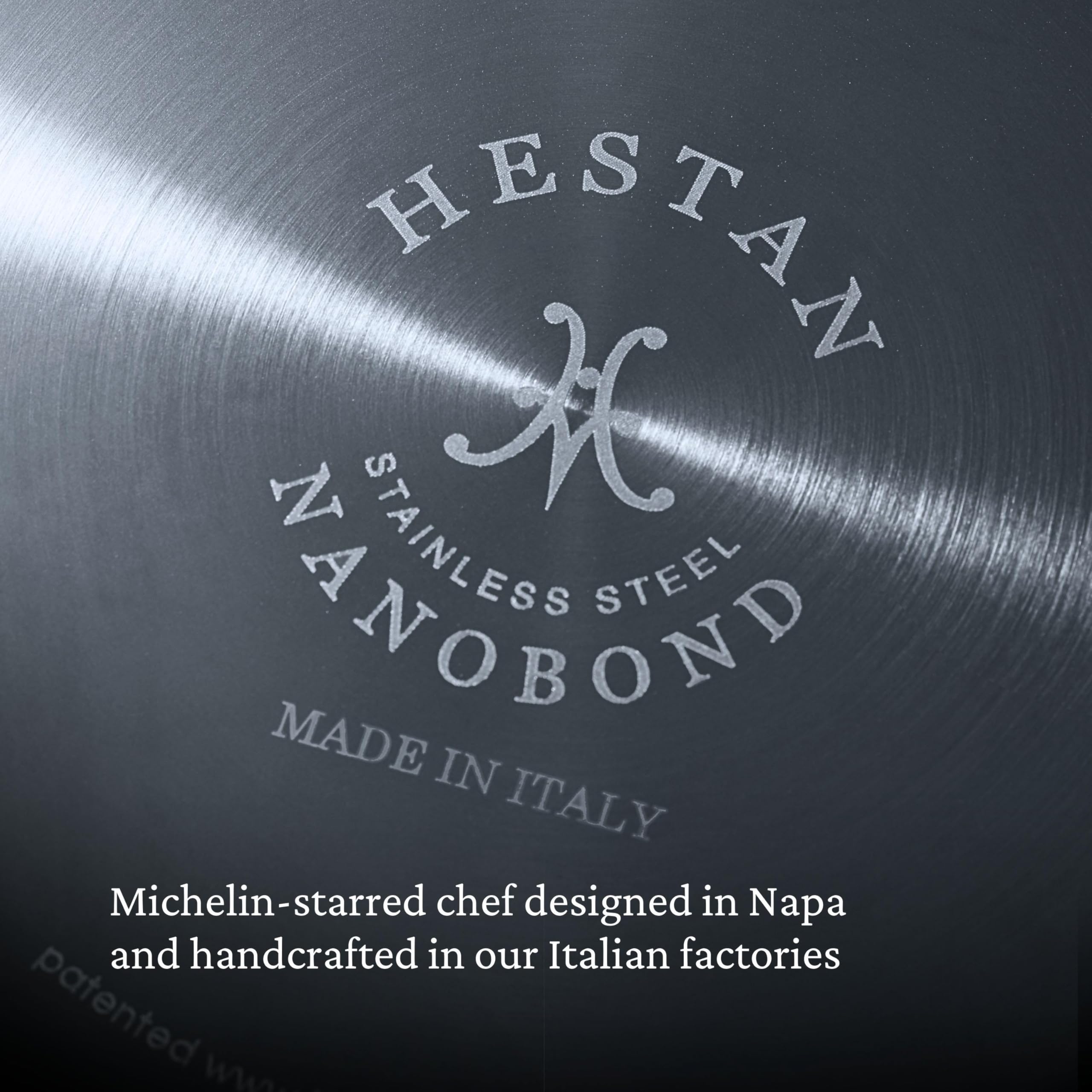 Hestan NanoBond Titanium All-in-One Pan 3.5 Quart - Induction Cooktop Compatible Nonstick Skillet - Perfect for Sautéing, Frying & Cooking Family Meals