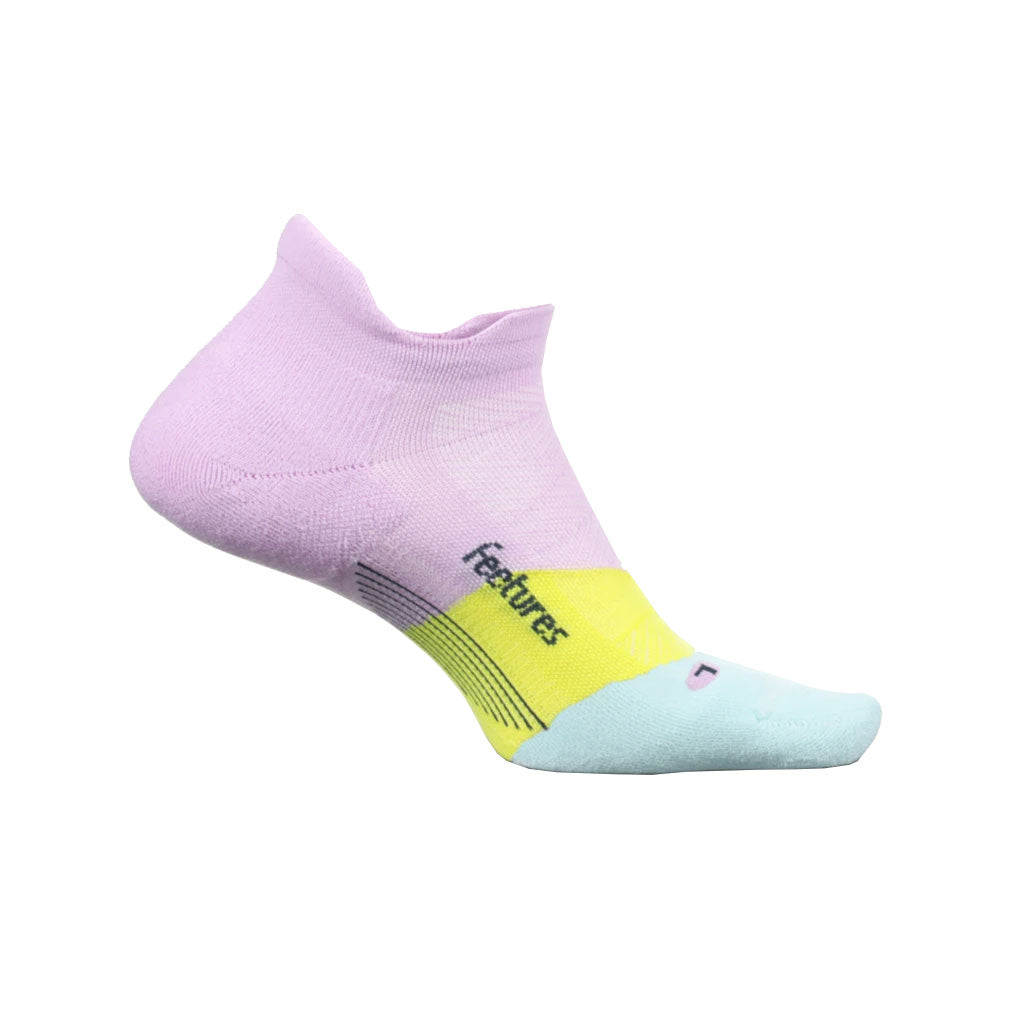 Feetures Elite Light Cushion No Show Tab Unisex Socks - Breathable Running & Athletic Socks for Men & Women - Perfect for Gym, Yoga & Everyday Wear