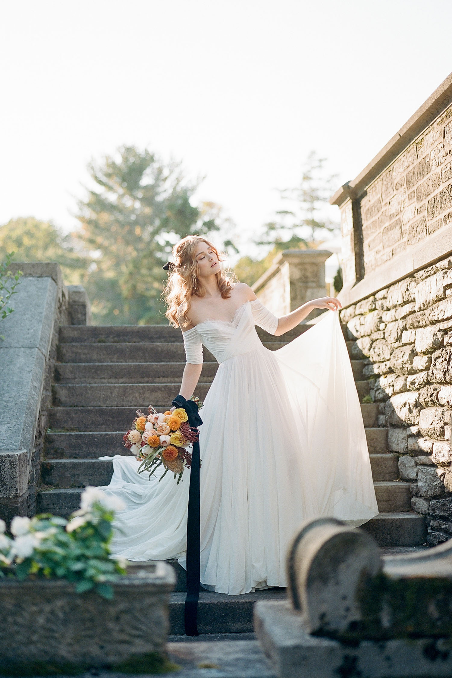 Wtoo by Watters Miles Wedding Gown - Elegant A-Line Bridal Dress for Beach, Garden & Church Ceremonies
