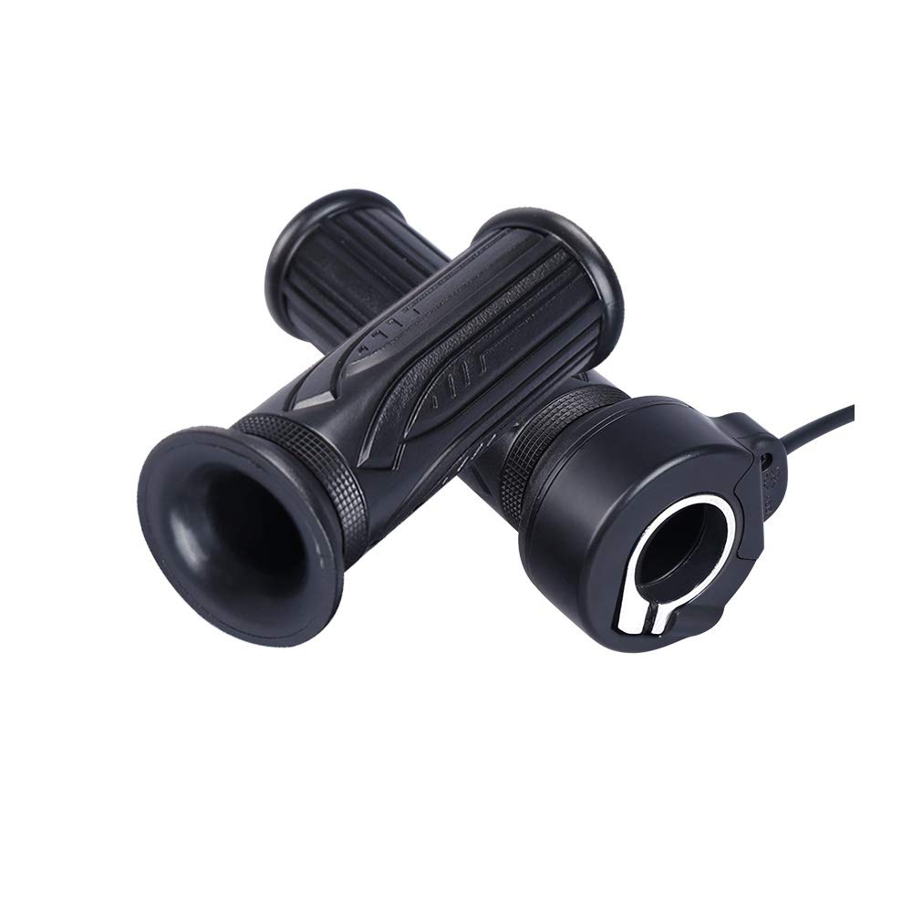 Electric Bike Full Twist Throttle & Thumb Throttle Speed Controller for E-Bike and Scooter - Compatible with Left Hand Installation | Perfect for Commuting, Off-Road Adventures & Urban Riding