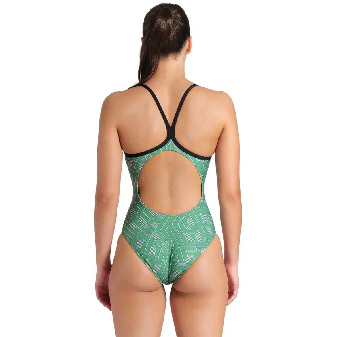 Arena Escape Lightdrop Back Swimsuit - High Performance Competitive Swimwear for Women, Perfect for Lap Swimming, Water Aerobics & Beach Activities