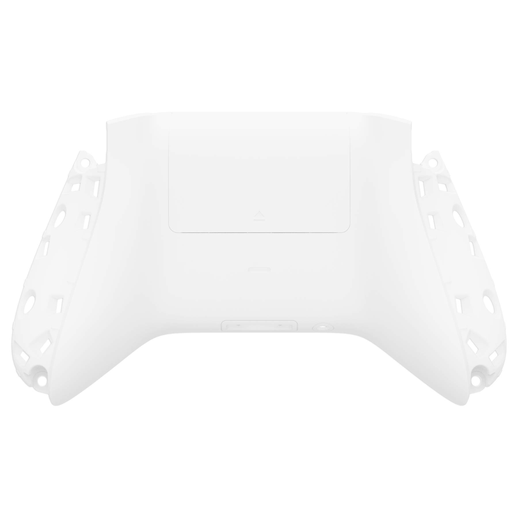 eXtremeRate White Replacement Back Cover Shell for Xbox Core Wireless Controller - Battery Cover & Bottom Shell Compatible with Xbox Series X & S (Controller Not Included) - Perfect for Customization & Repair