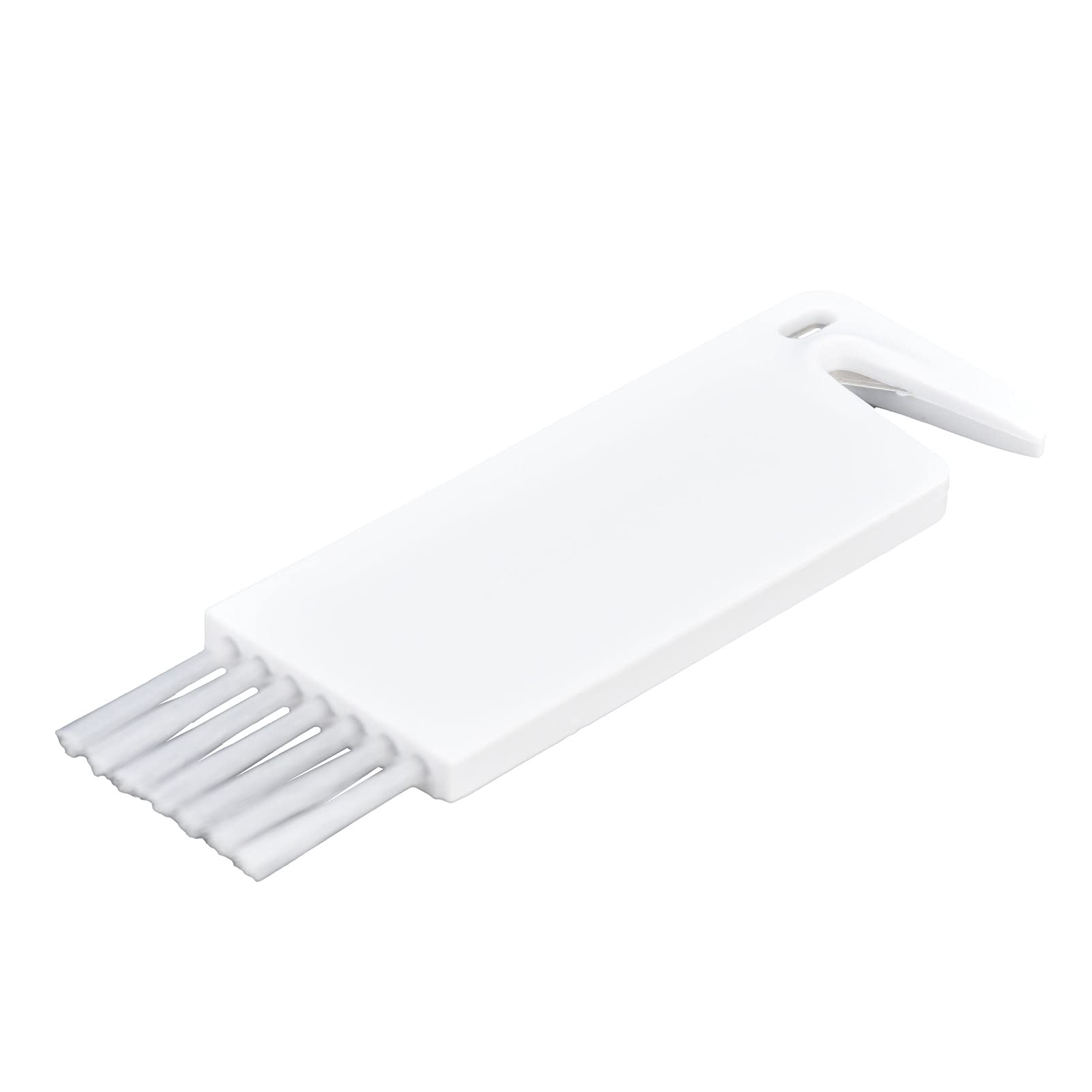 Lightweight Vacuum Cleaner Cleaning Brush - Durable & Stable for Robot Vacuums - White - Perfect for Hard Floors, Carpets & Pet Hair Removal
