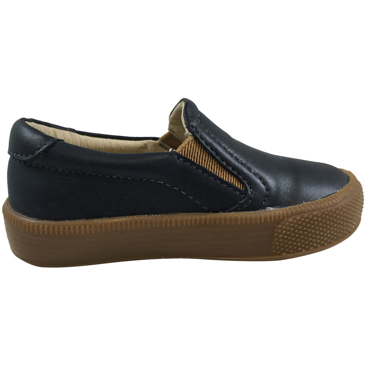 Old Soles Boys' 1029 Dress Hoff Leather Navy Loafers - Classic School Shoes for Formal Occasions & Dressy Outfits