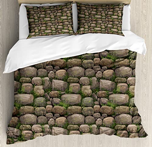 Dark Taupe Fern Green