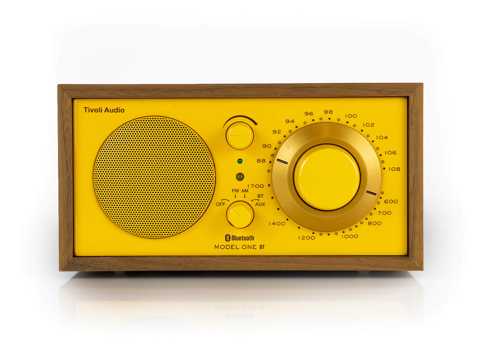 Tivoli Audio Henry Kloss Model One Bluetooth FM Radio - Premium Tabletop Speaker with Wireless Streaming, Classic Design for Home, Office, and Bedroom Use