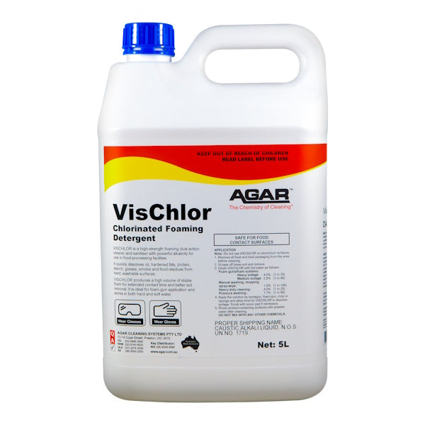 Agar VisChlor | Potassium Hydroxide & Sodium Hypochlorite Solution for Laboratory, Water Treatment & Disinfection