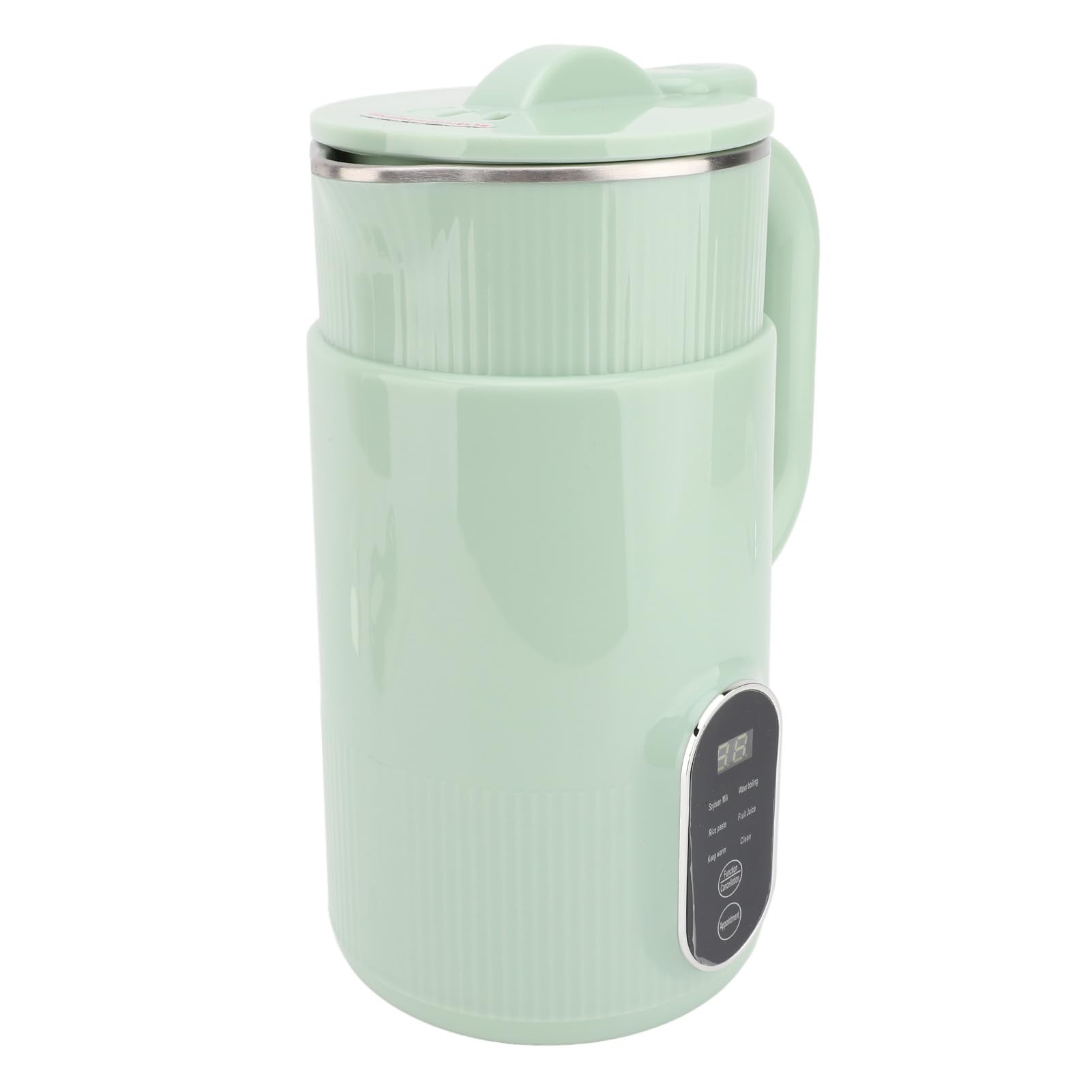 Automatic Soy Milk Maker Machine for Almond, Soy, Oat & Coconut Milk - Nut Milk Maker with Keep Warm & Boil Water Function (Green) - Perfect for Home, Office & Healthy Breakfast