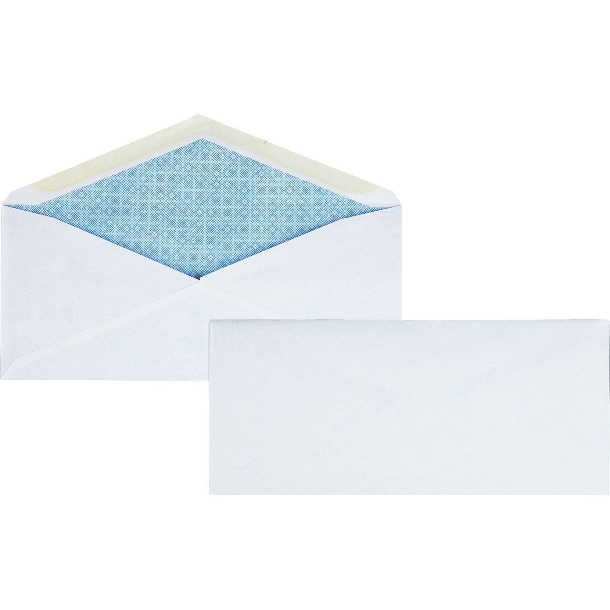 Business Source Premium #10 Business Envelopes - 100 Pack (42206) for Office Mail, Invoices & Legal Documents