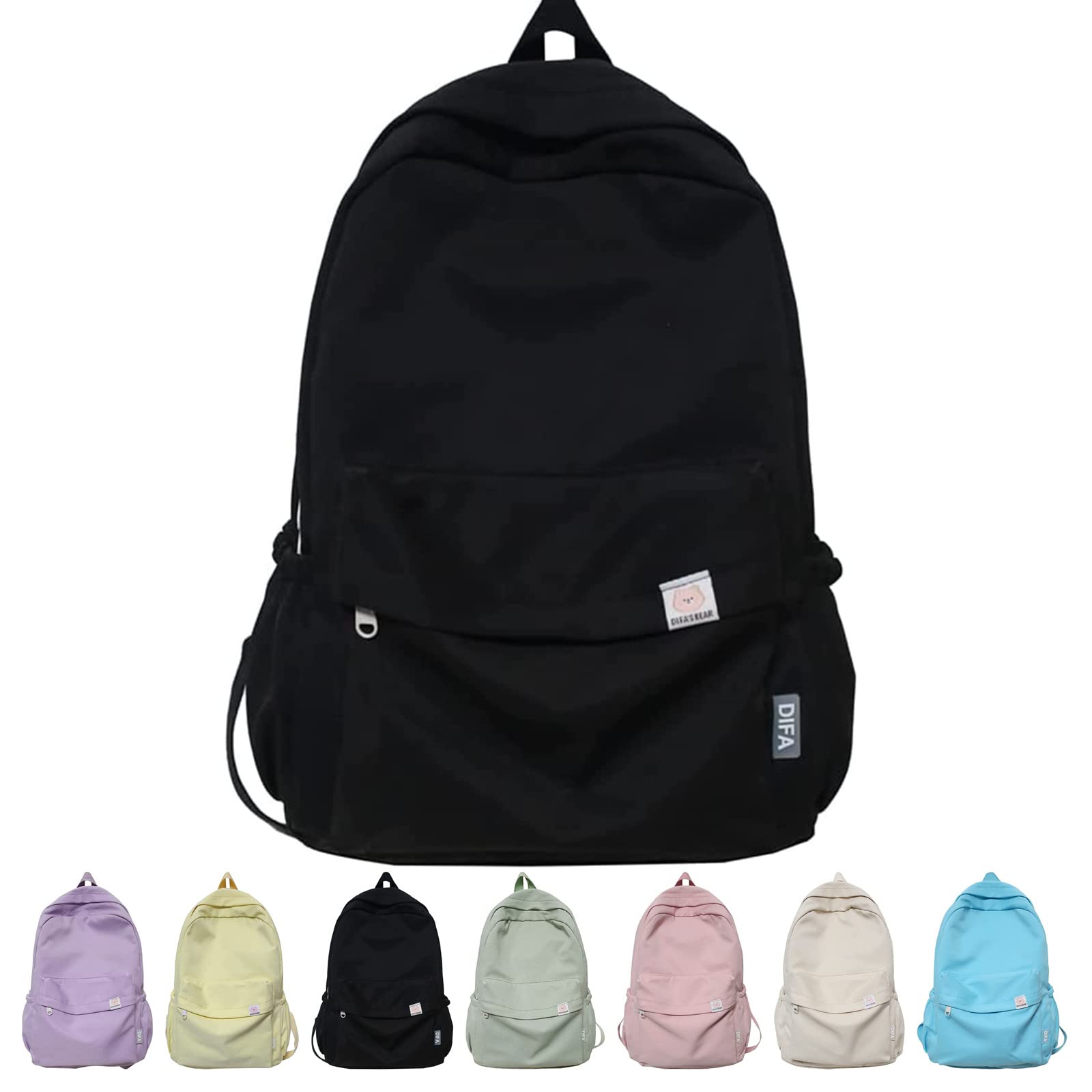 Cute Sage Green Backpack for Teen Girls - School & Travel