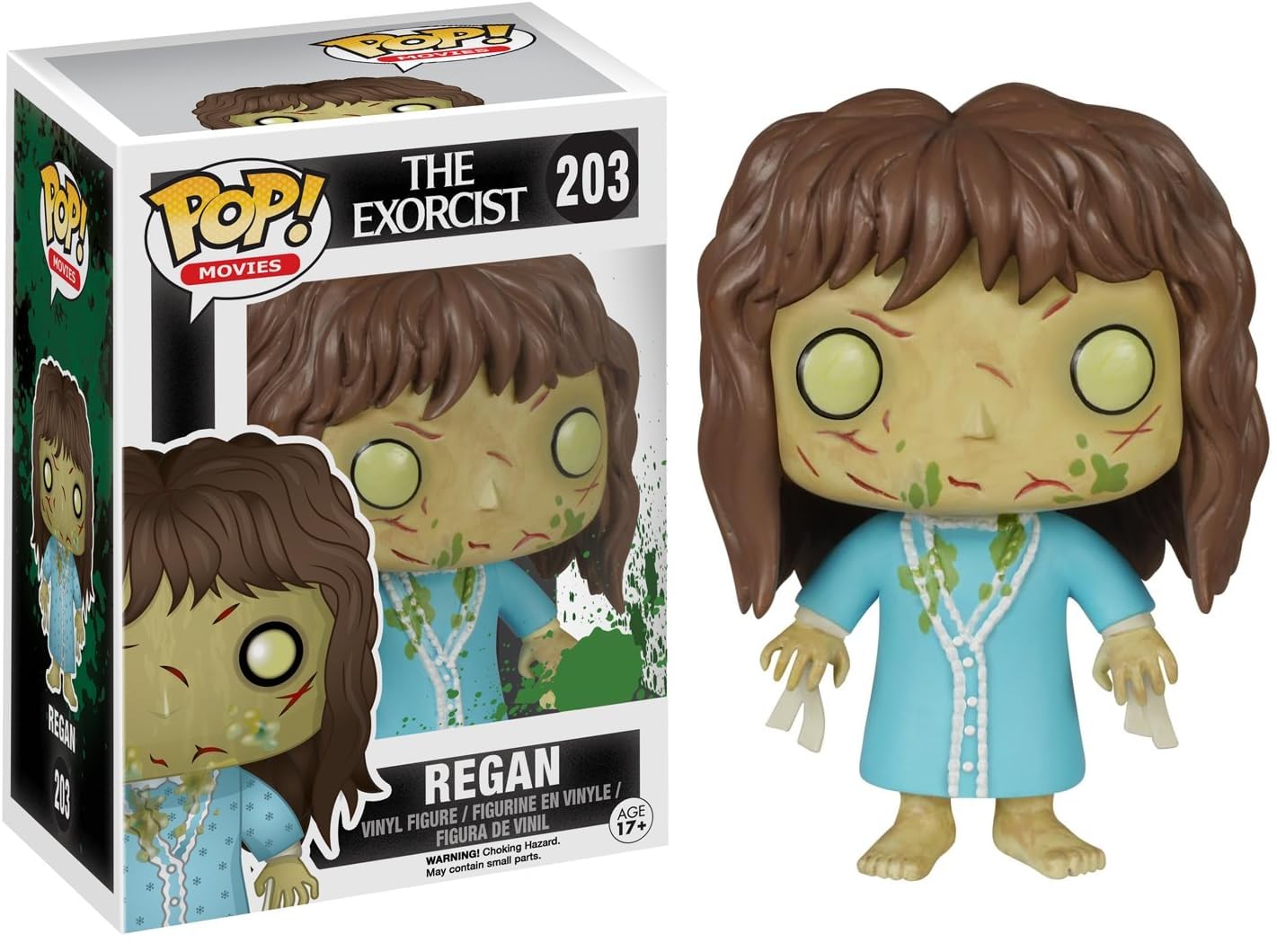 Funko POP! The Exorcist Regan MacNeil Possessed Horror Movie Collectible Figure - Perfect for Halloween Decor, Horror Fan Gifts & Pop Culture Displays