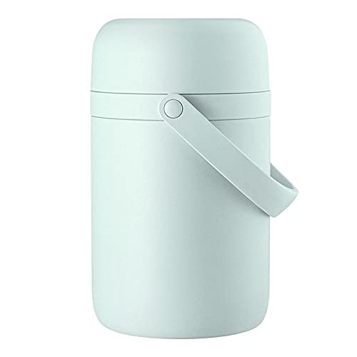 Stainless Steel Insulated Lunch Box - Leak-Proof Portable Bento Box for School, Office & Travel - 1.9L Food Container with Multi-Layer Design (Light Blue) - Perfect for Meal Prep, Picnics & Daily Commute