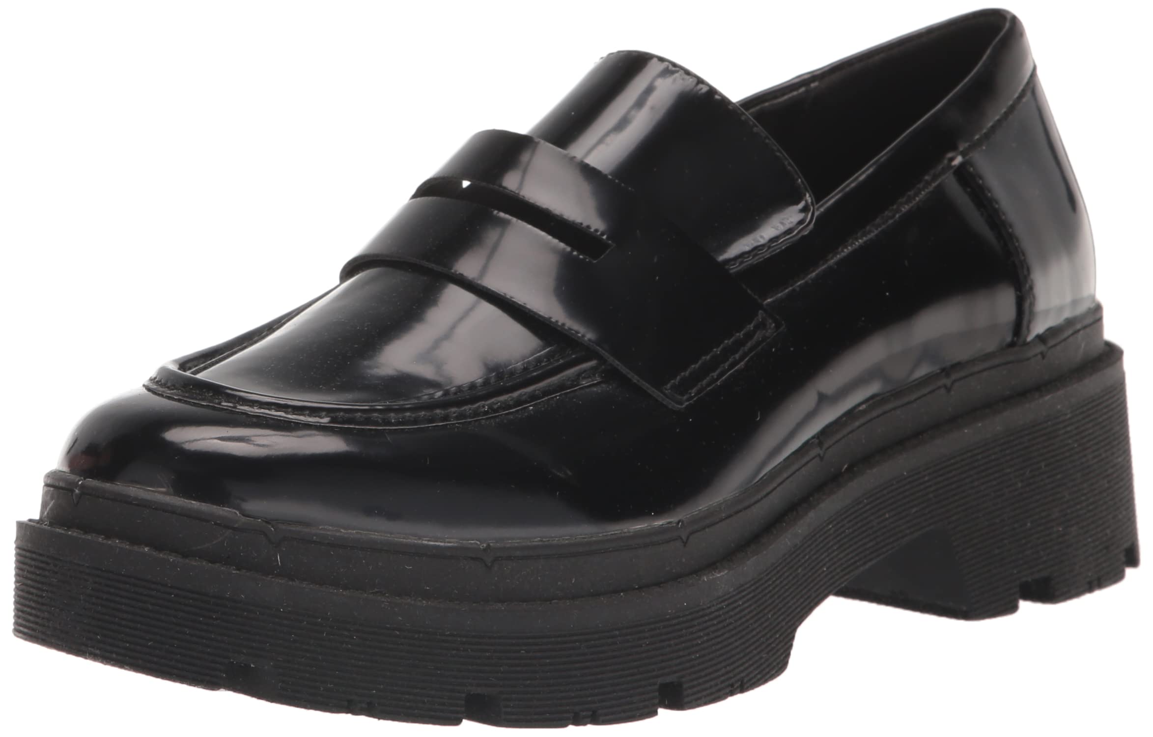 Blondo Women's Waterproof Leather Loafers - Slip-Resistant Comfortable Casual Shoes for Work, Travel & Everyday Wear