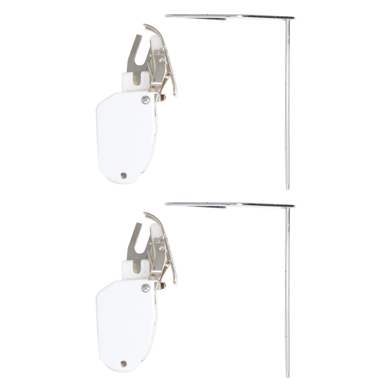 2-Pack Even Feed Walking Foot with Quilt Guide for Bernina 369 Low Shank Sewing Machine - Replacement for Part P60444 - Perfect for Quilting, Sewing Thick Fabrics & Professional Garment Making