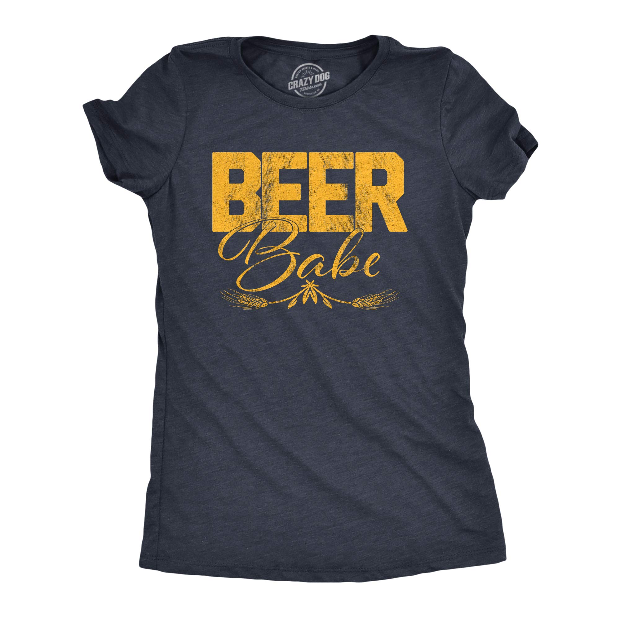 Funny Women's Beer Lover T-Shirt - Brew Pub IPA Craft Beer Drinking Graphic Tee for Casual Wear & Bar Outings